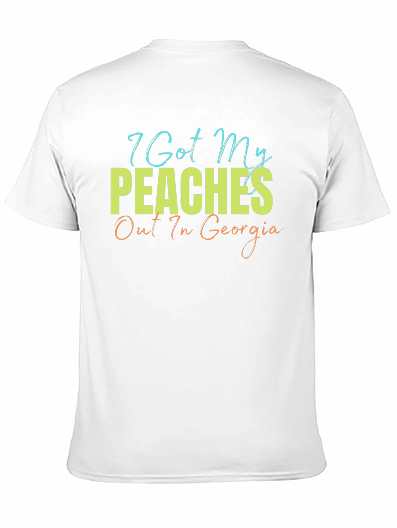 Camiseta Hombre Peaches Out In Georgia