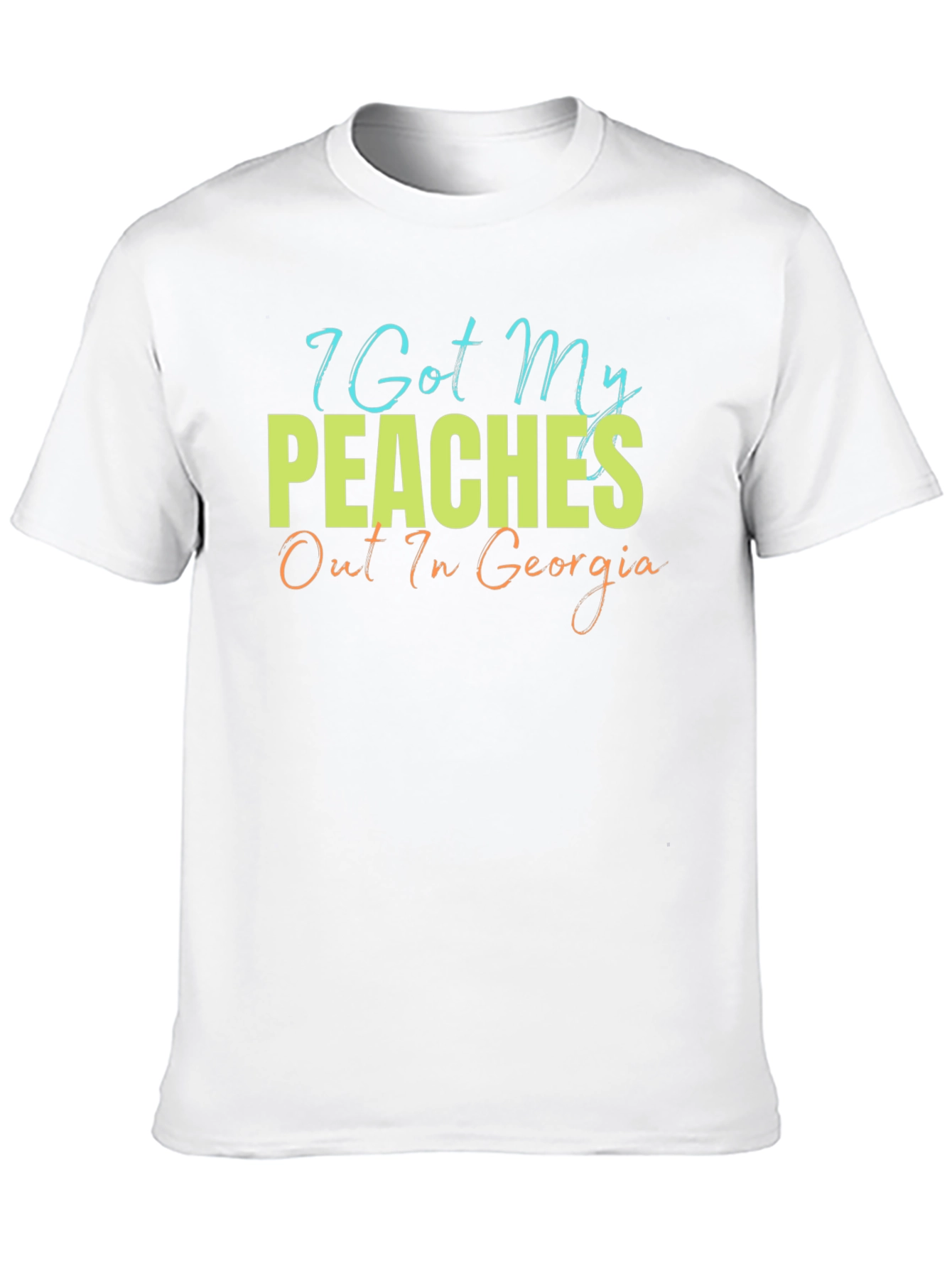 Camiseta Hombre Peaches Out In Georgia