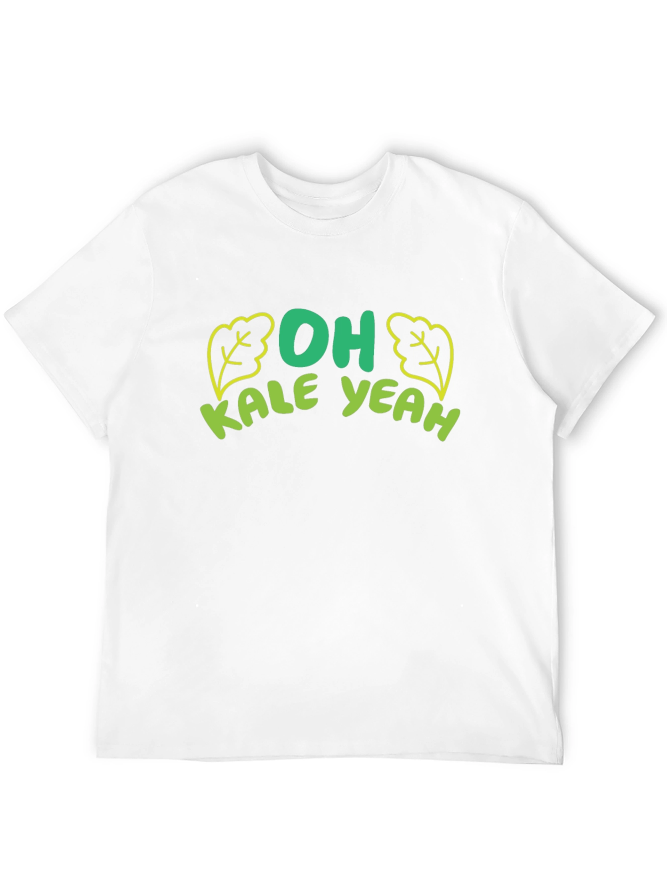 Camiseta Negra Hombre - Oh Kale Yeah
