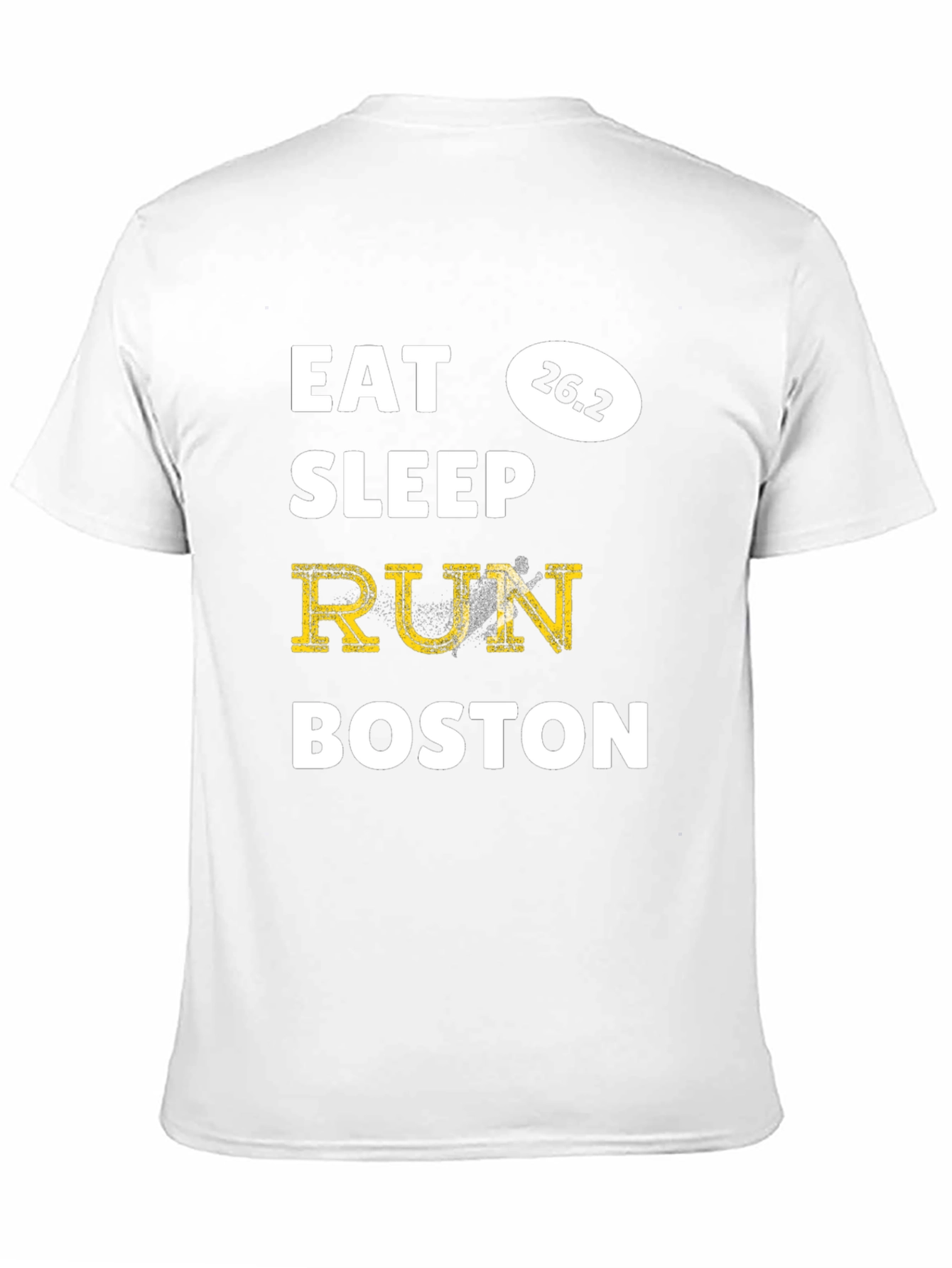 Camiseta Eat Sleep Run Boston 26.2