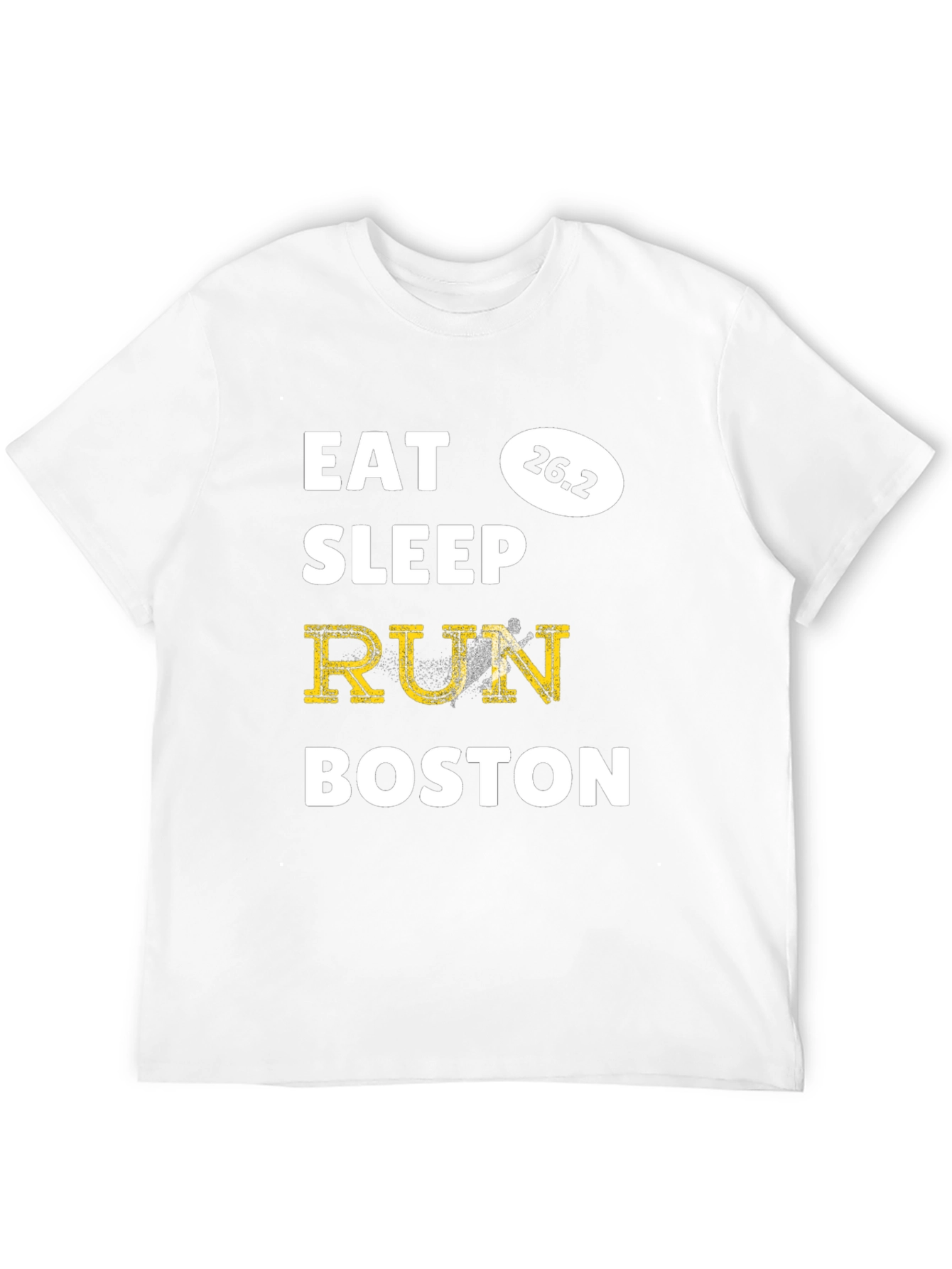 Camiseta Eat Sleep Run Boston 26.2