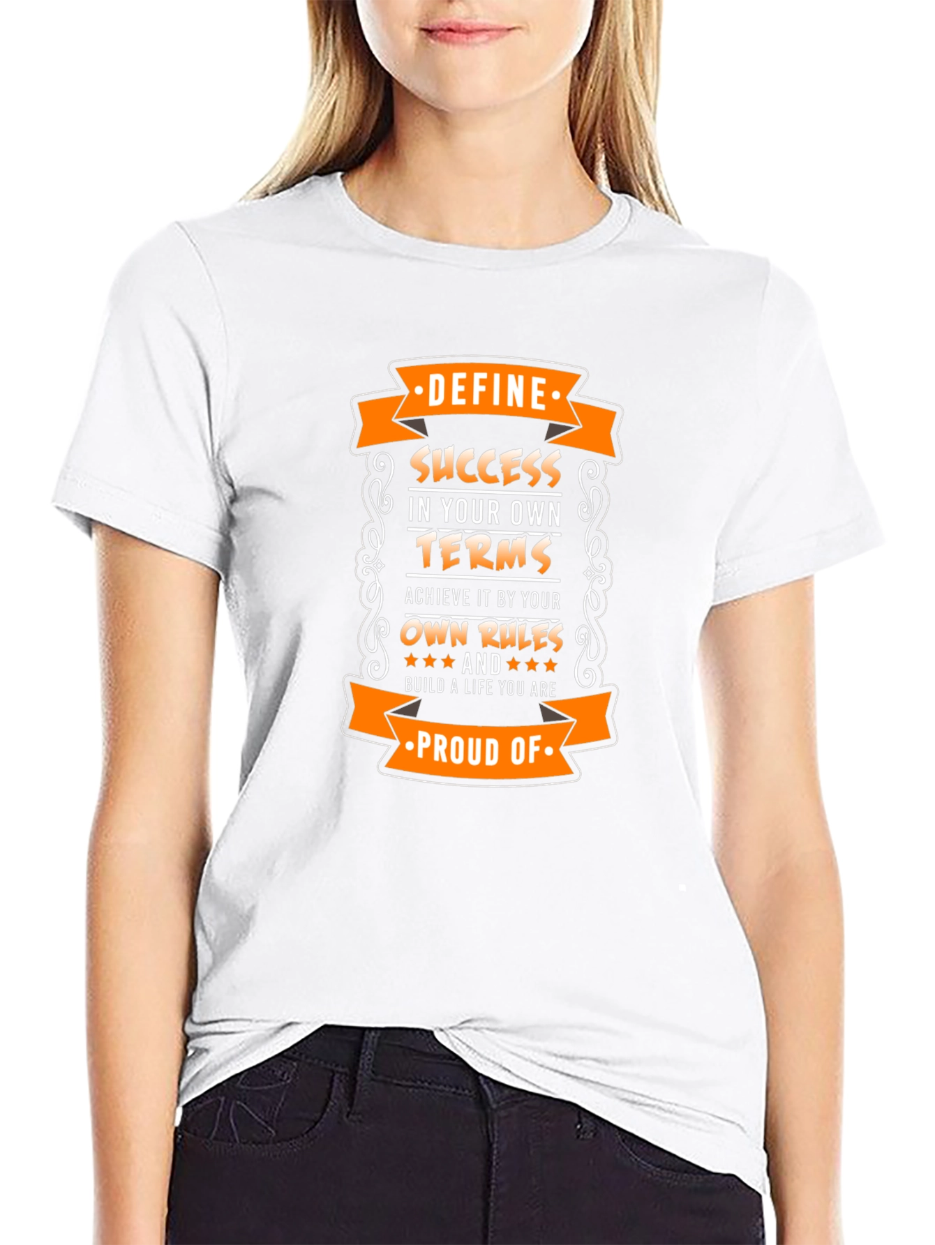 Camiseta Negra Motivacional: Define tu Éxito