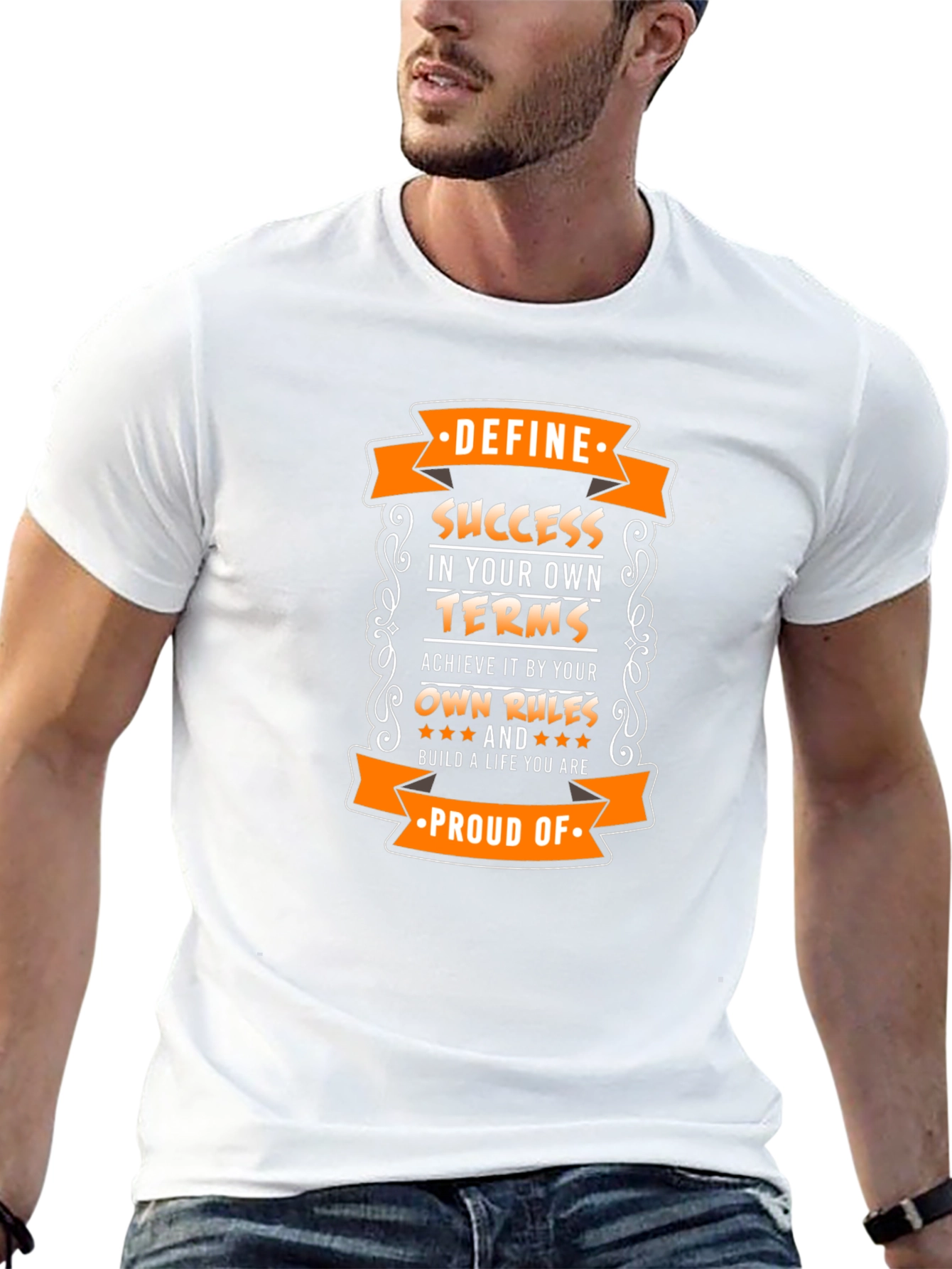 Camiseta Negra Motivacional: Define tu Éxito