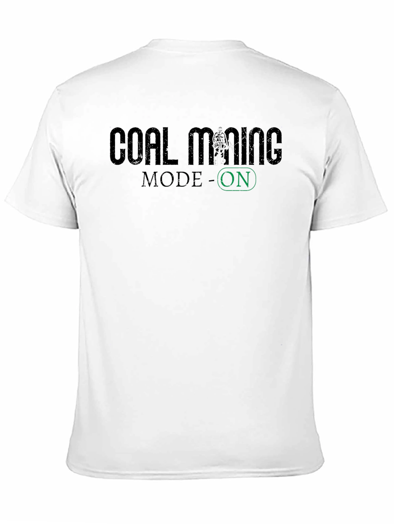 Camiseta Negra Coal Mining Mode On