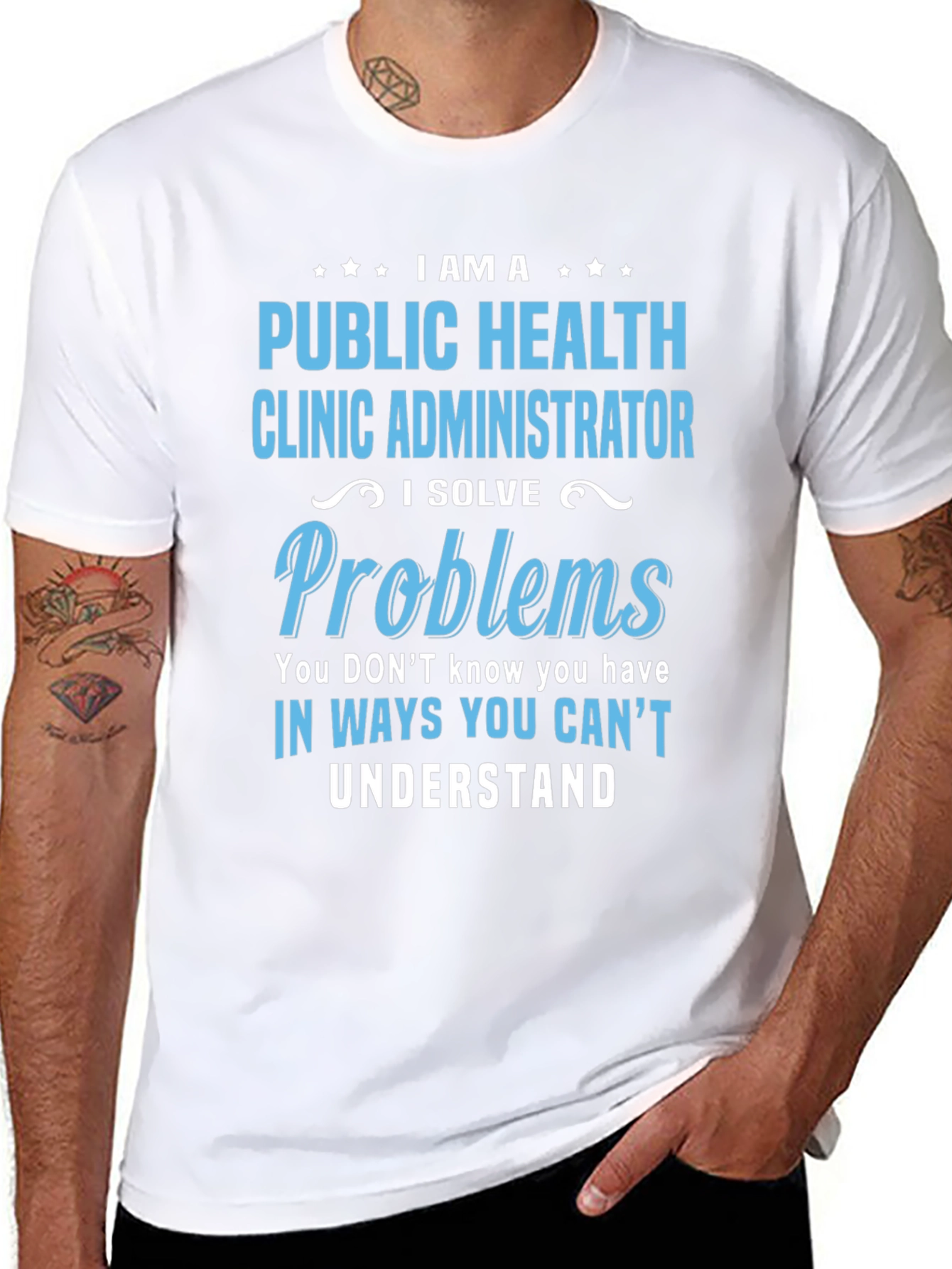 Camiseta Public Health Clinic Administrator