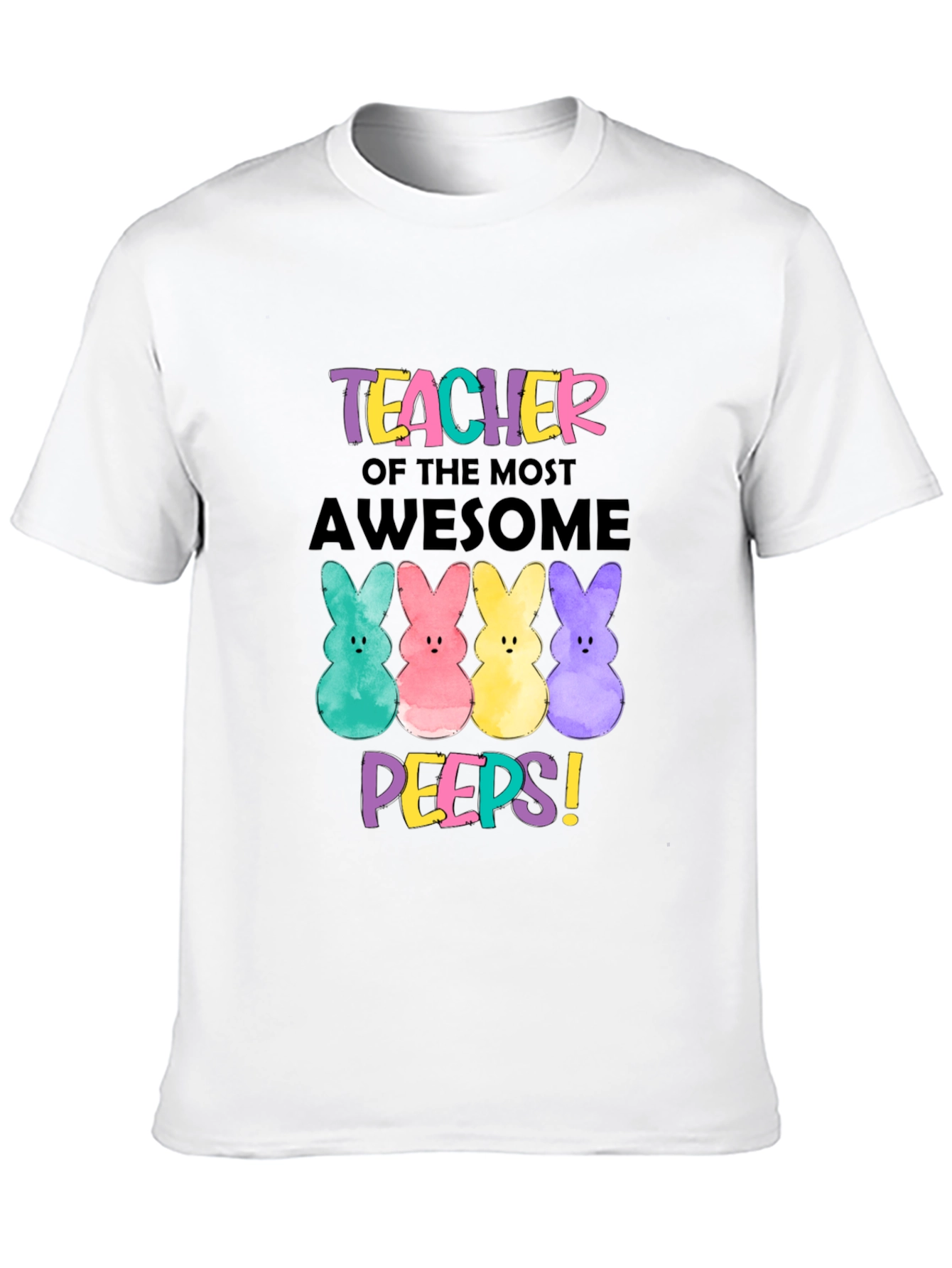 Camiseta Profesor Conejitos de Pascua - ¡Peeps Asombrosos!