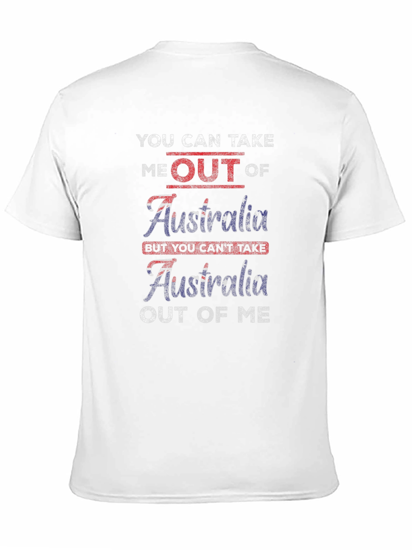 Camiseta Negra Australia Patriótica