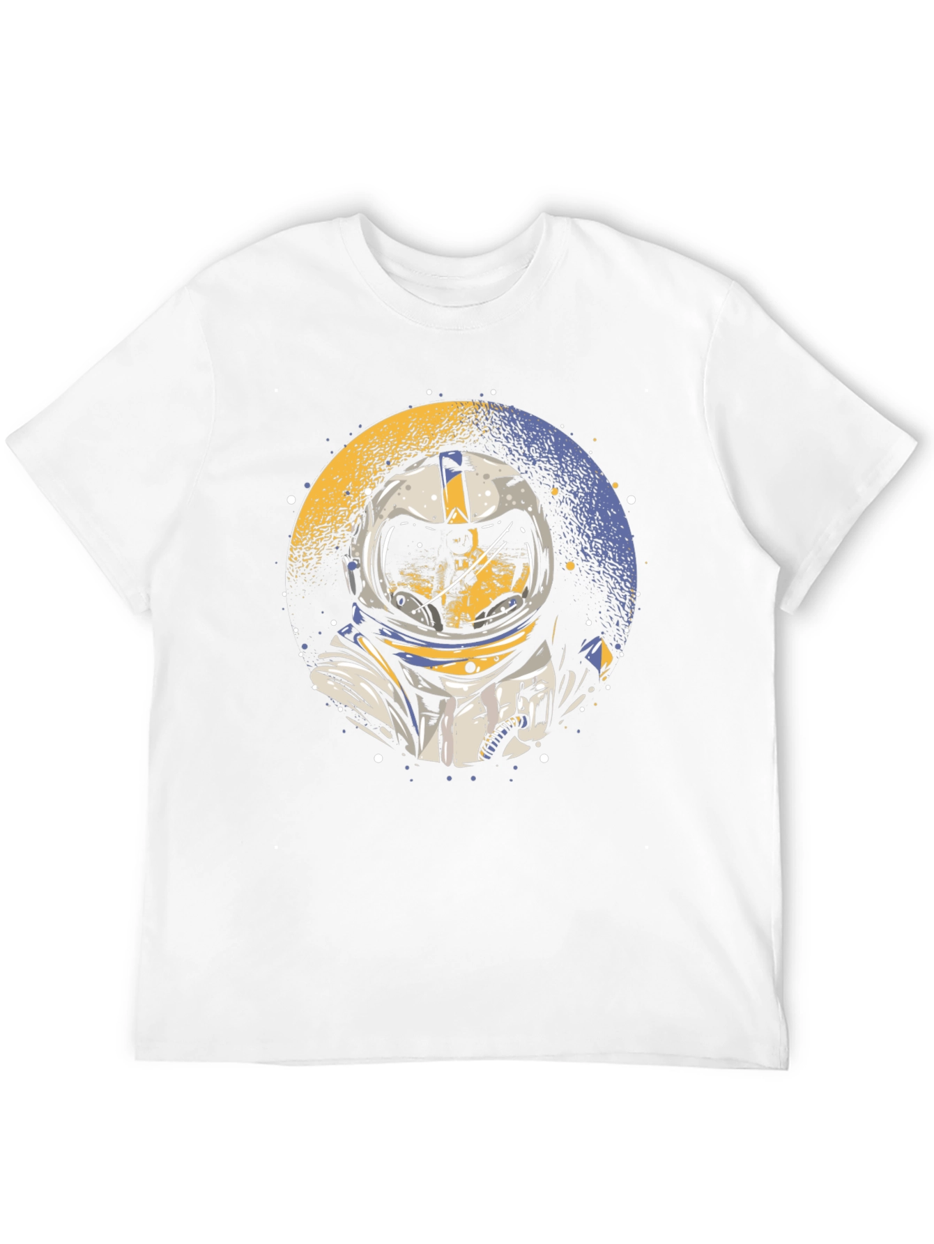 Camiseta Negra Astronauta Espacio