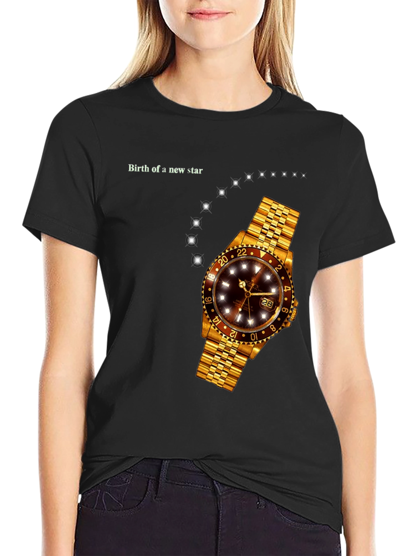 Camiseta Negra Birth of a New Star