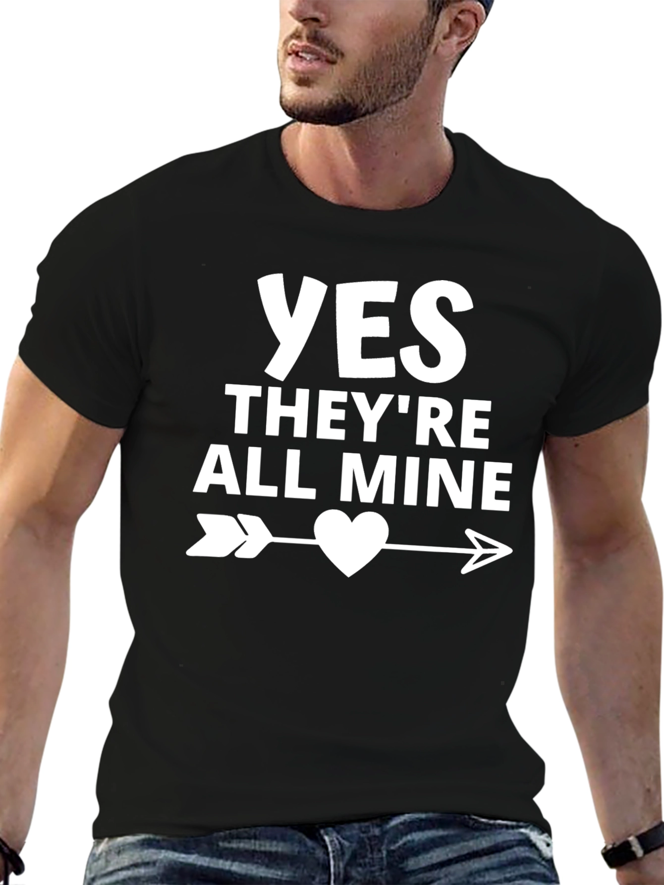 Camiseta Negra: Sí son todos míos