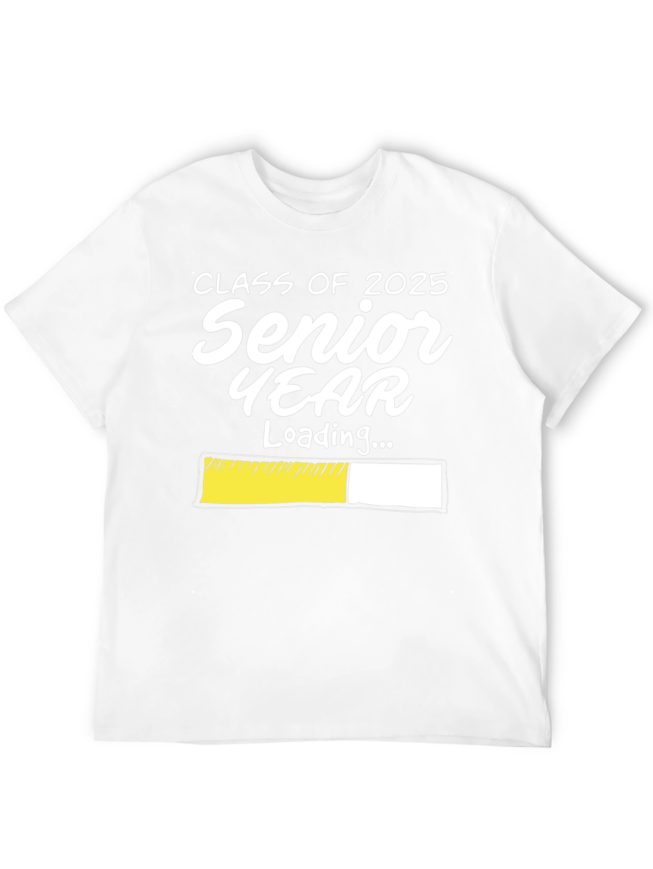 Camiseta Negra Clase 2025: Cuenta Regresiva Año Senior