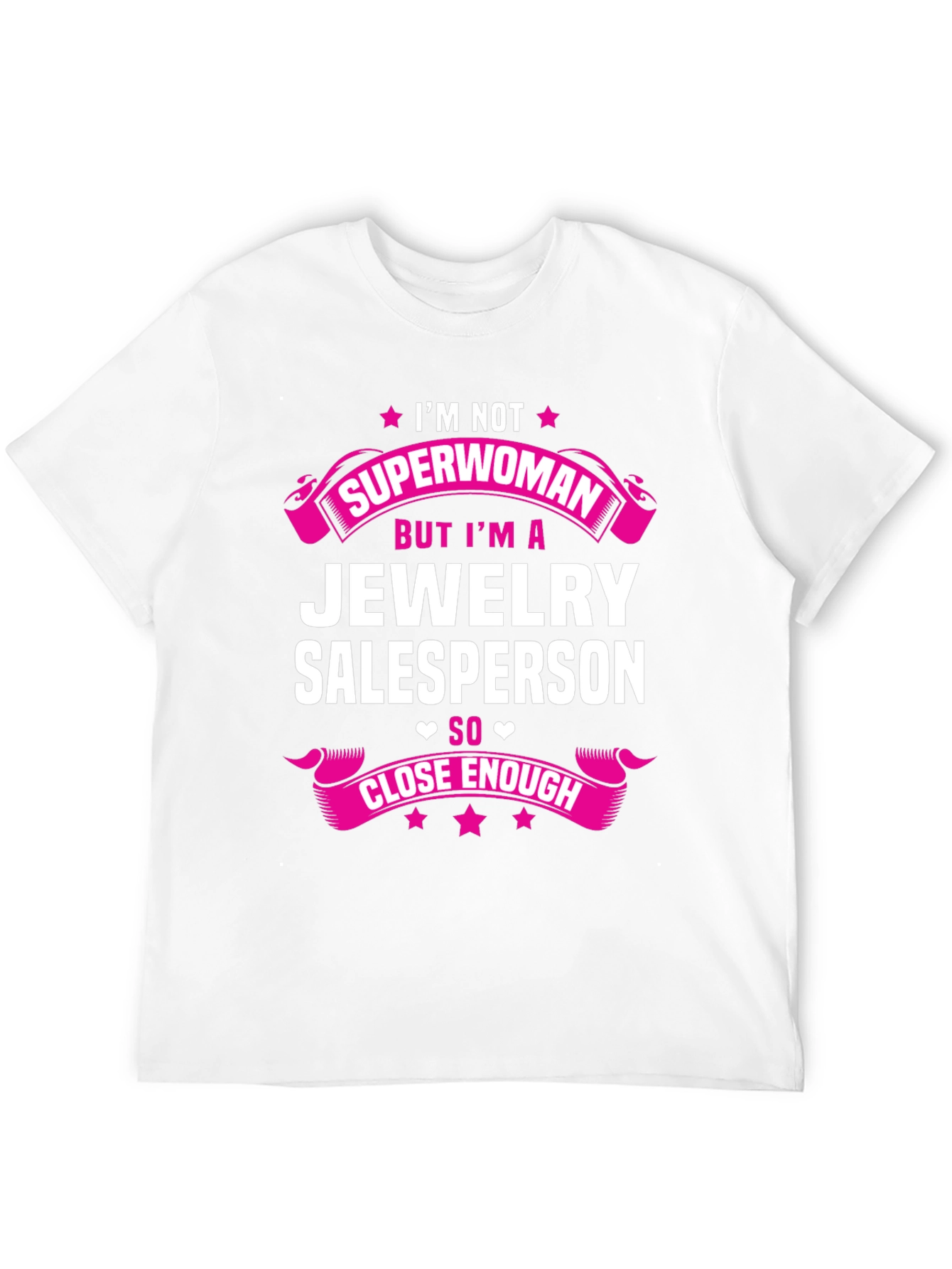 Camiseta Negra - Jewelry Salesperson