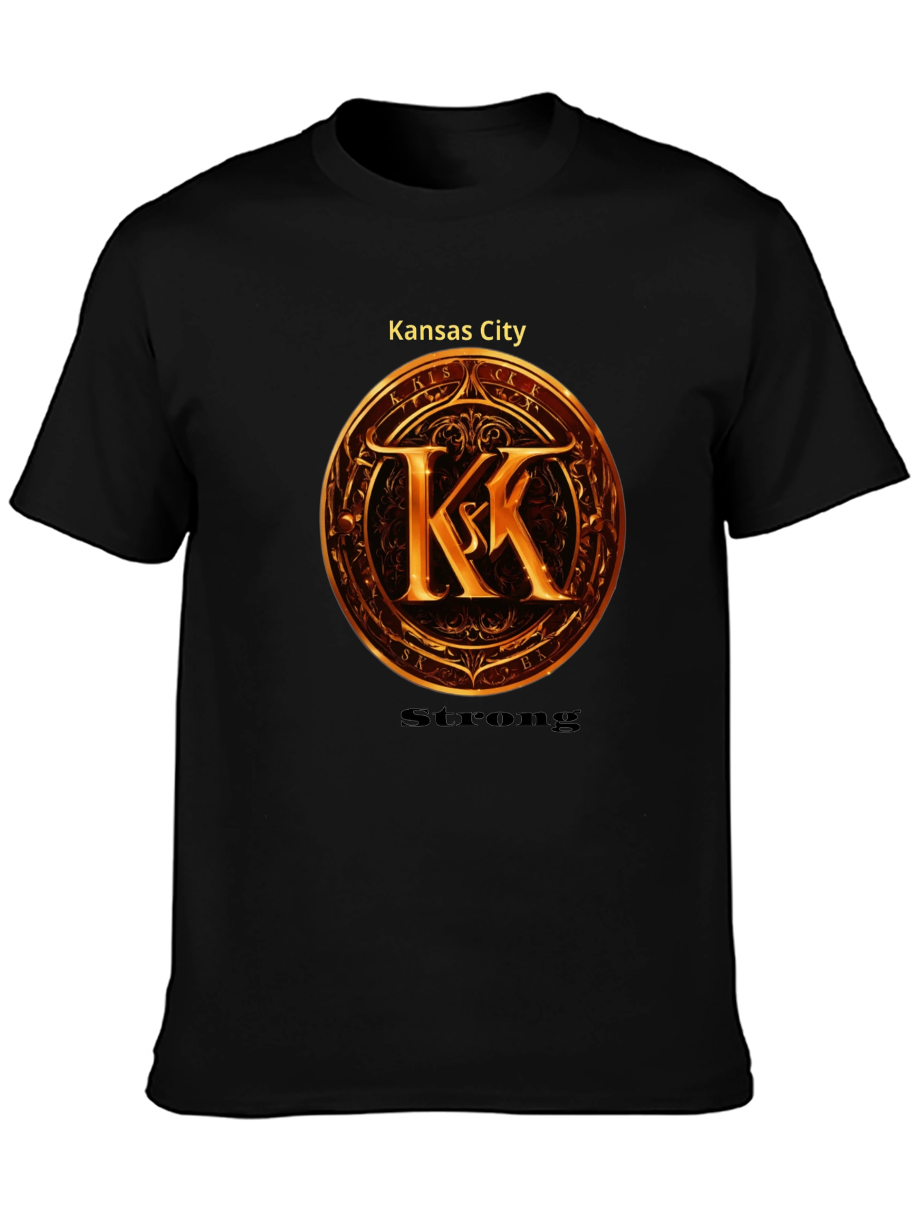 Camiseta Negra: Kansas City Strong