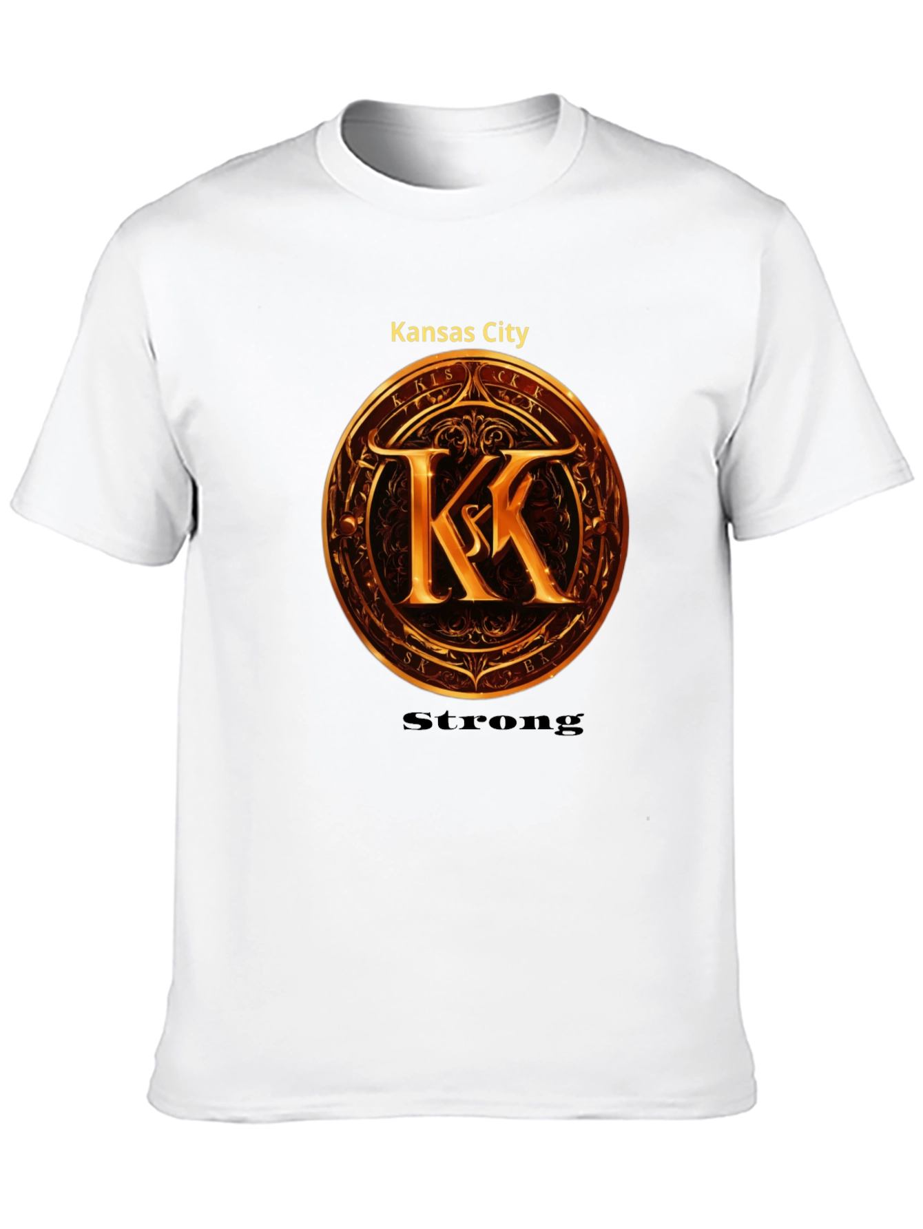 Camiseta Negra: Kansas City Strong