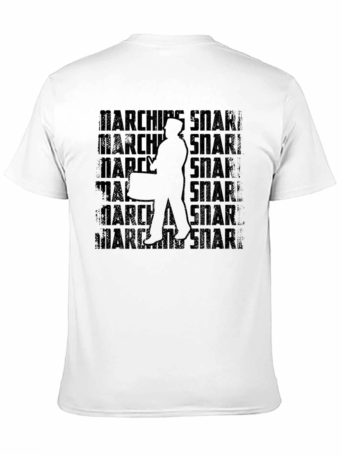 Camiseta Negra: Marching Snare