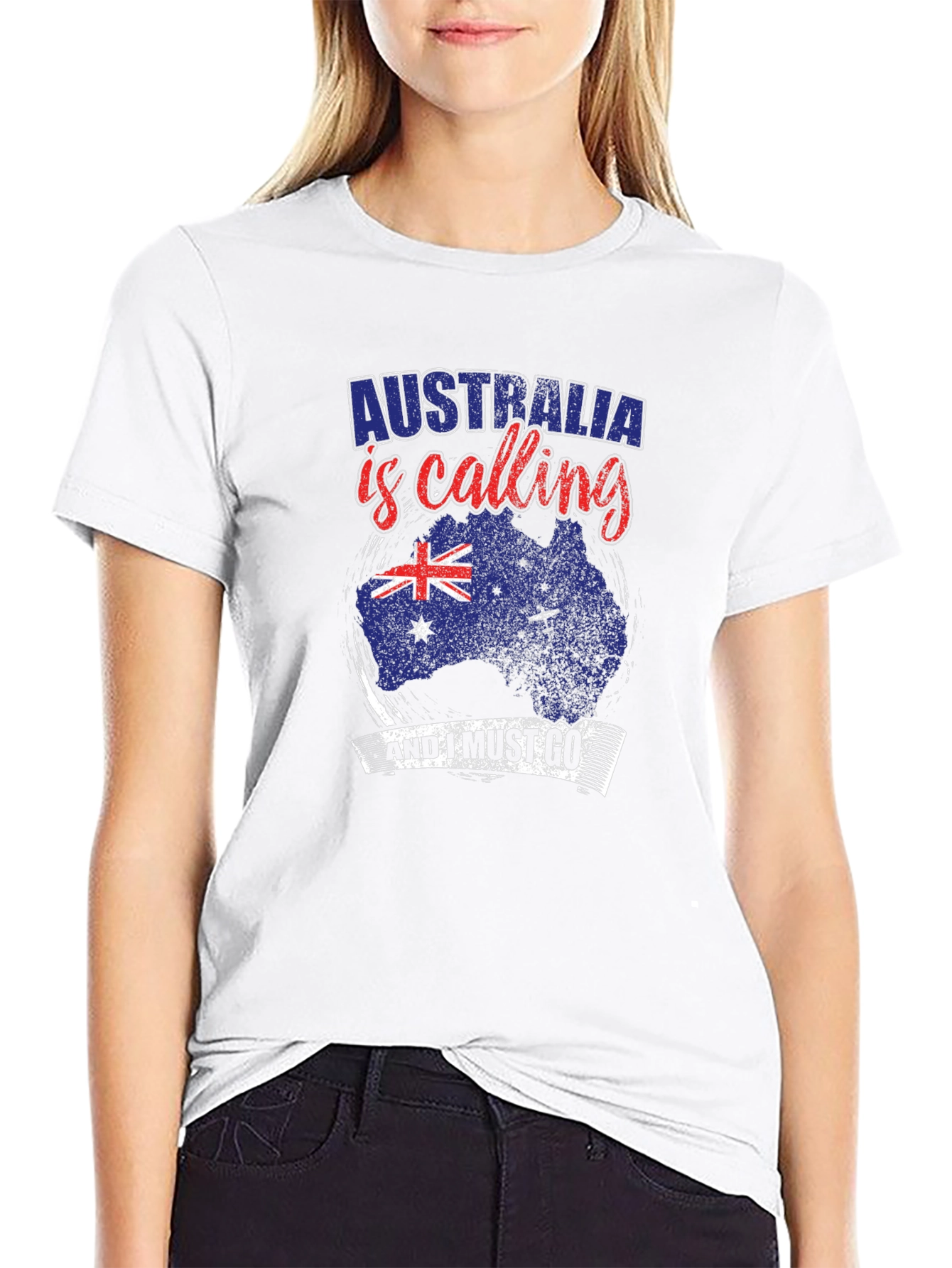 Camiseta Negra Australia is Calling
