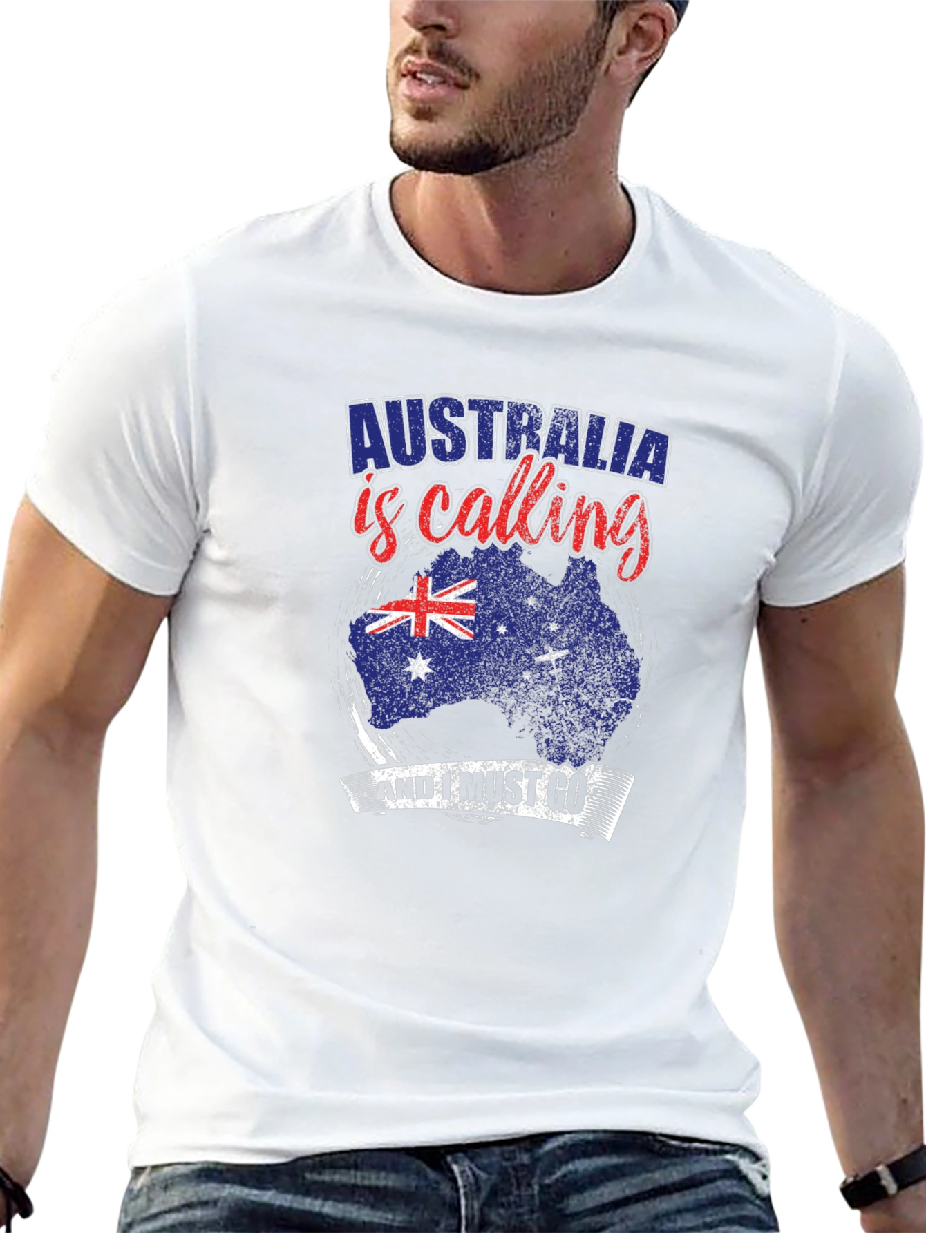 Camiseta Negra Australia is Calling