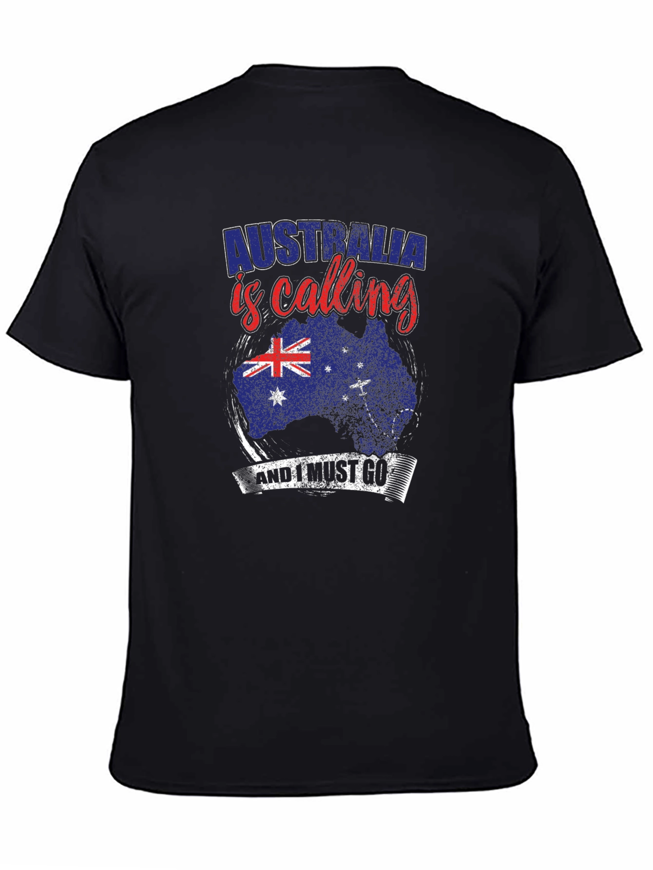 Camiseta Negra Australia is Calling