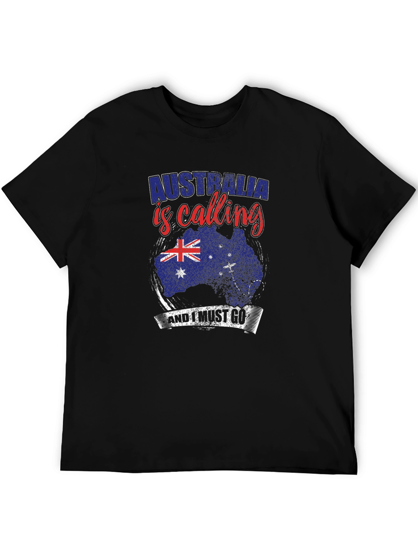Camiseta Negra Australia is Calling