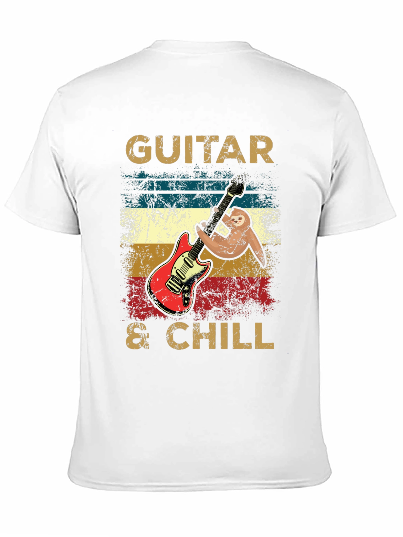 Camiseta Guitarra & Chill Algodón Suave