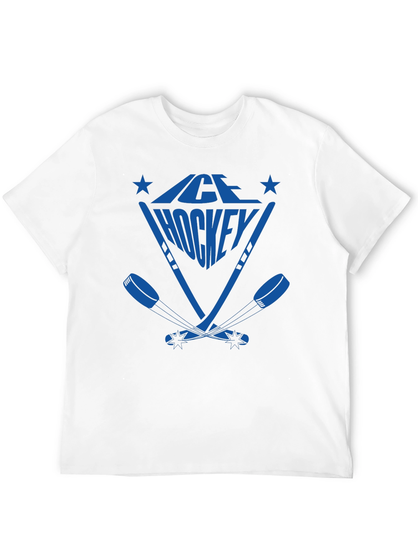 Camiseta Negra Hockey sobre Hielo