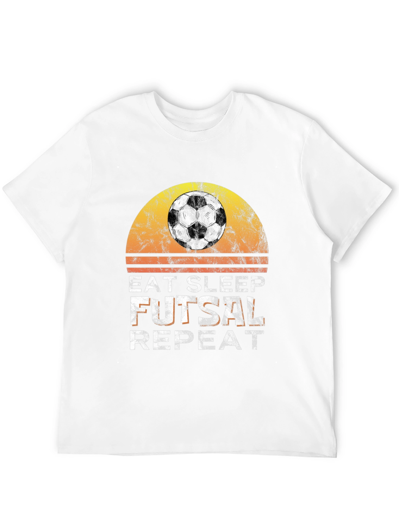Camiseta Fútbol Sala Hombre - Eat Sleep Futsal Repeat