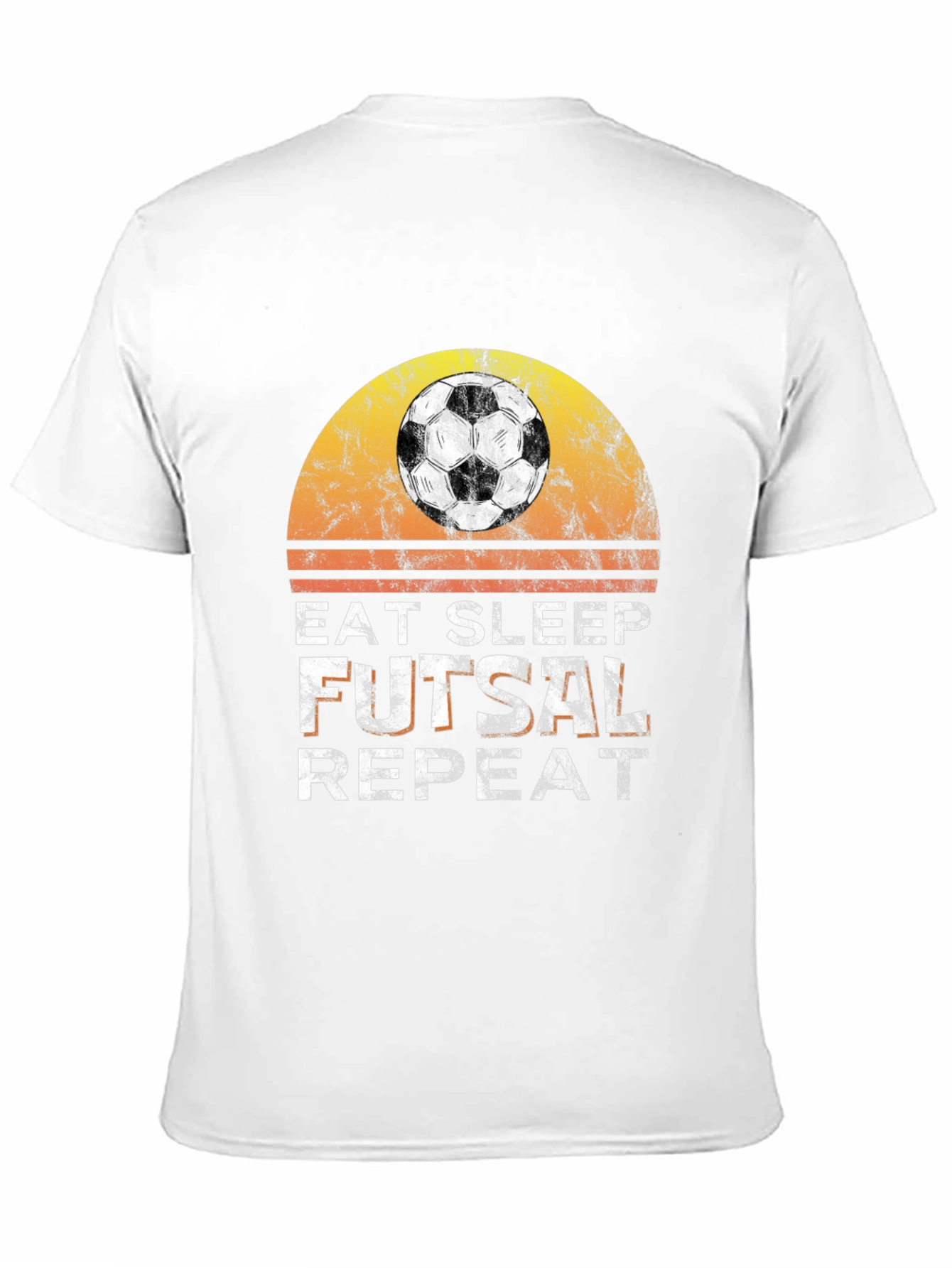 Camiseta Fútbol Sala Hombre - Eat Sleep Futsal Repeat