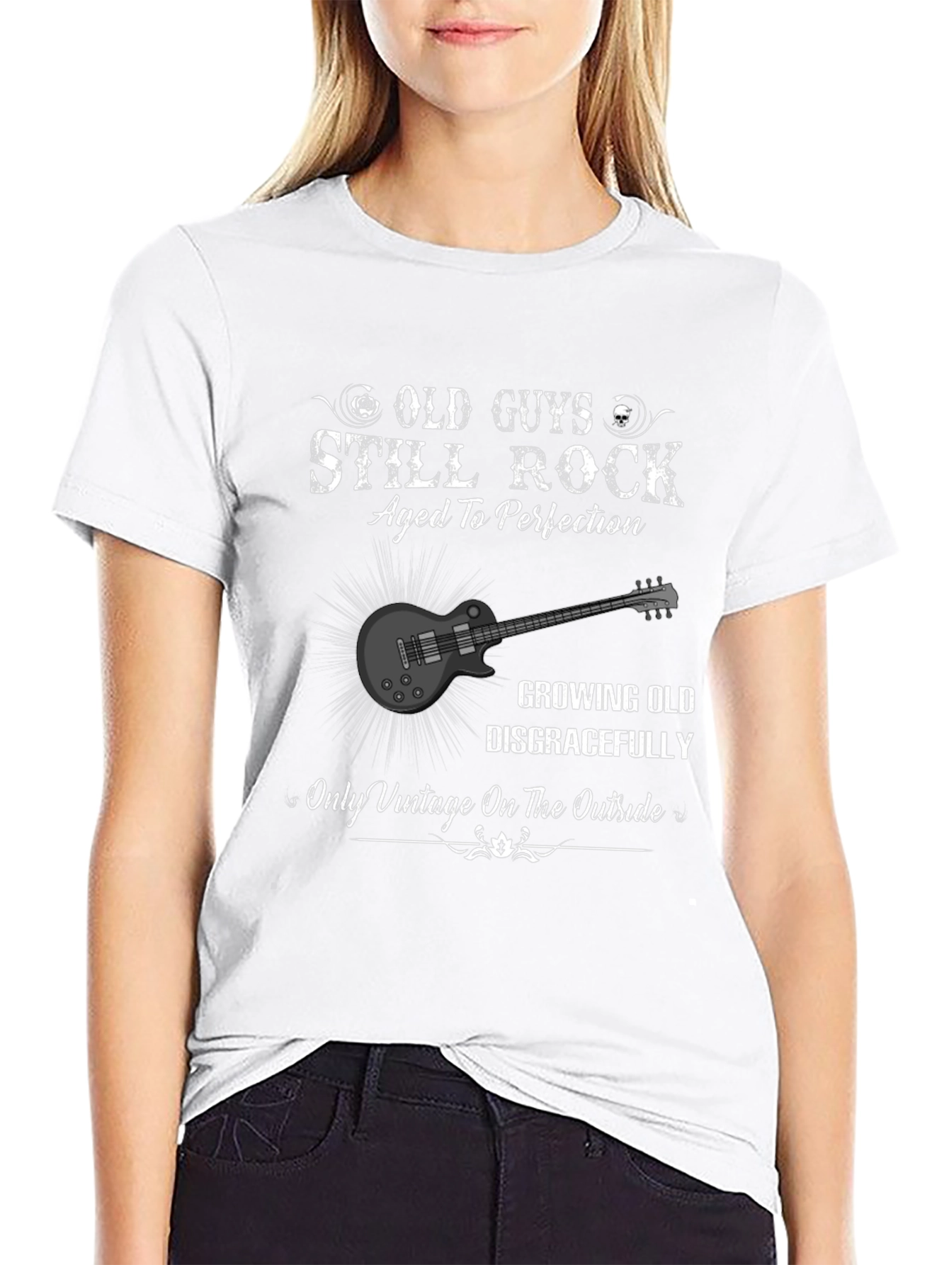 Camiseta Hombre Old Guys Still Rock