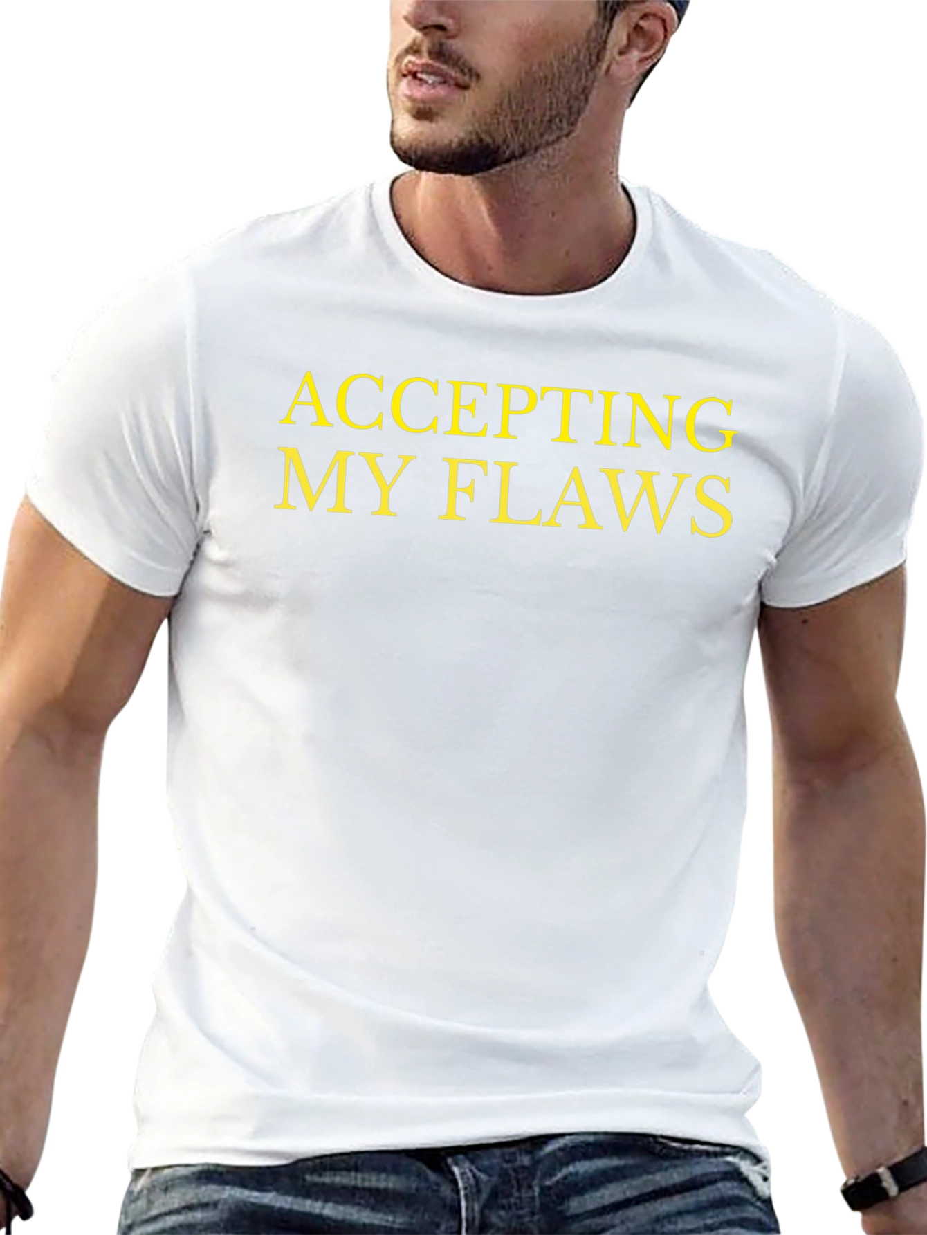 Camiseta Negra: Aceptando Mis Defectos con Estilo