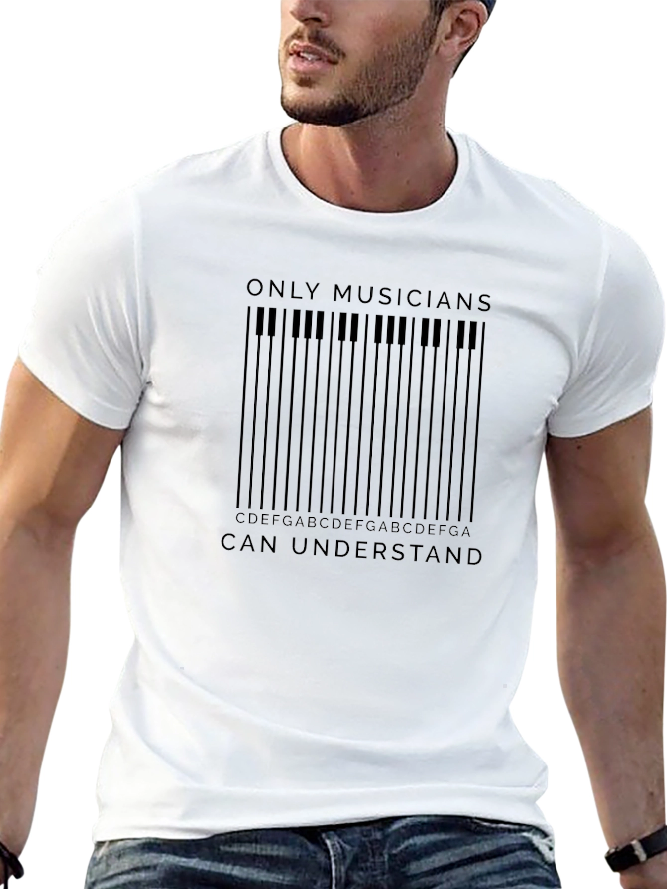 Camiseta Negra Solo Músicos Entienden