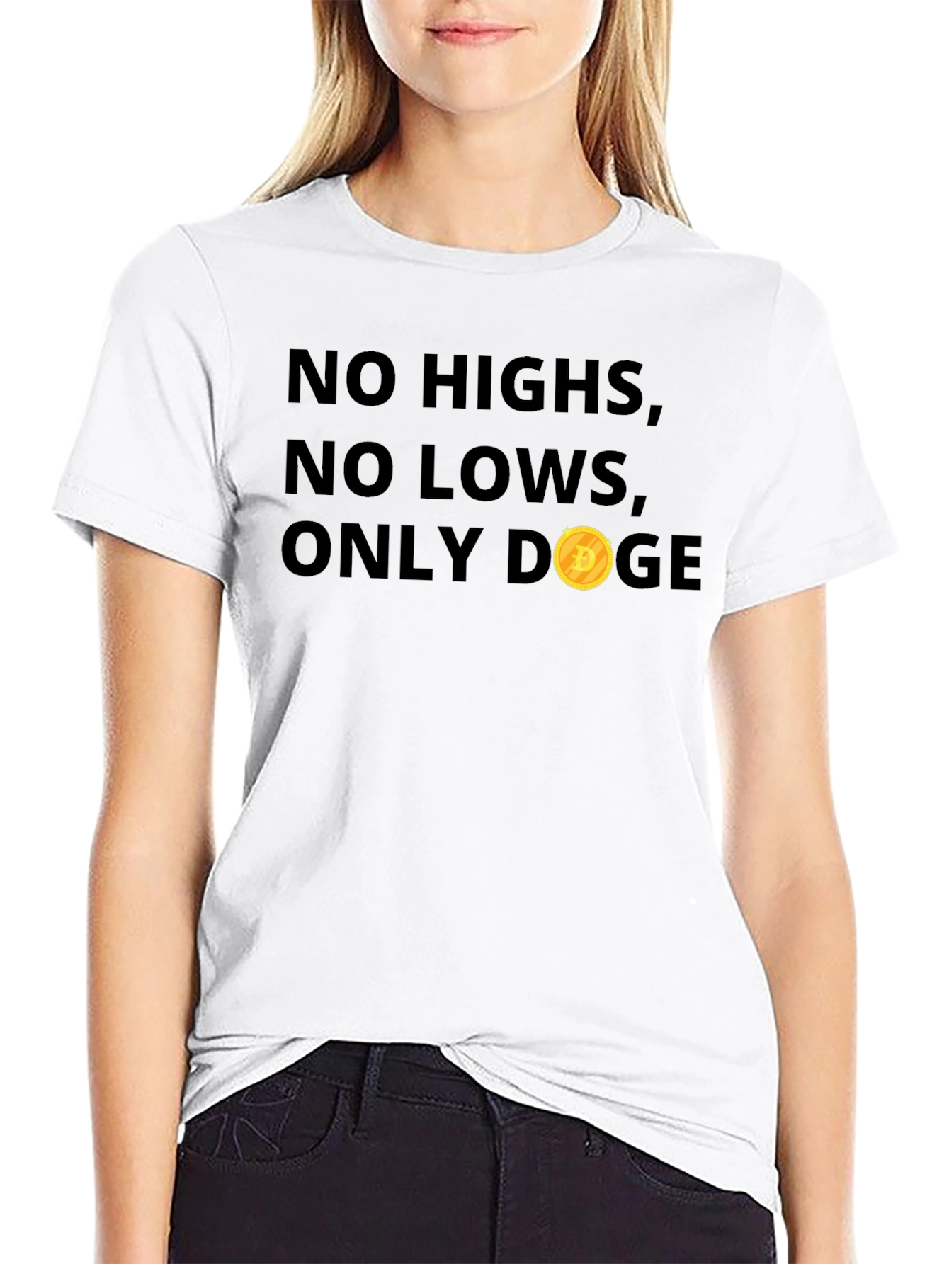 Camiseta Doge: Sin Altos Sin Bajos Solo Doge