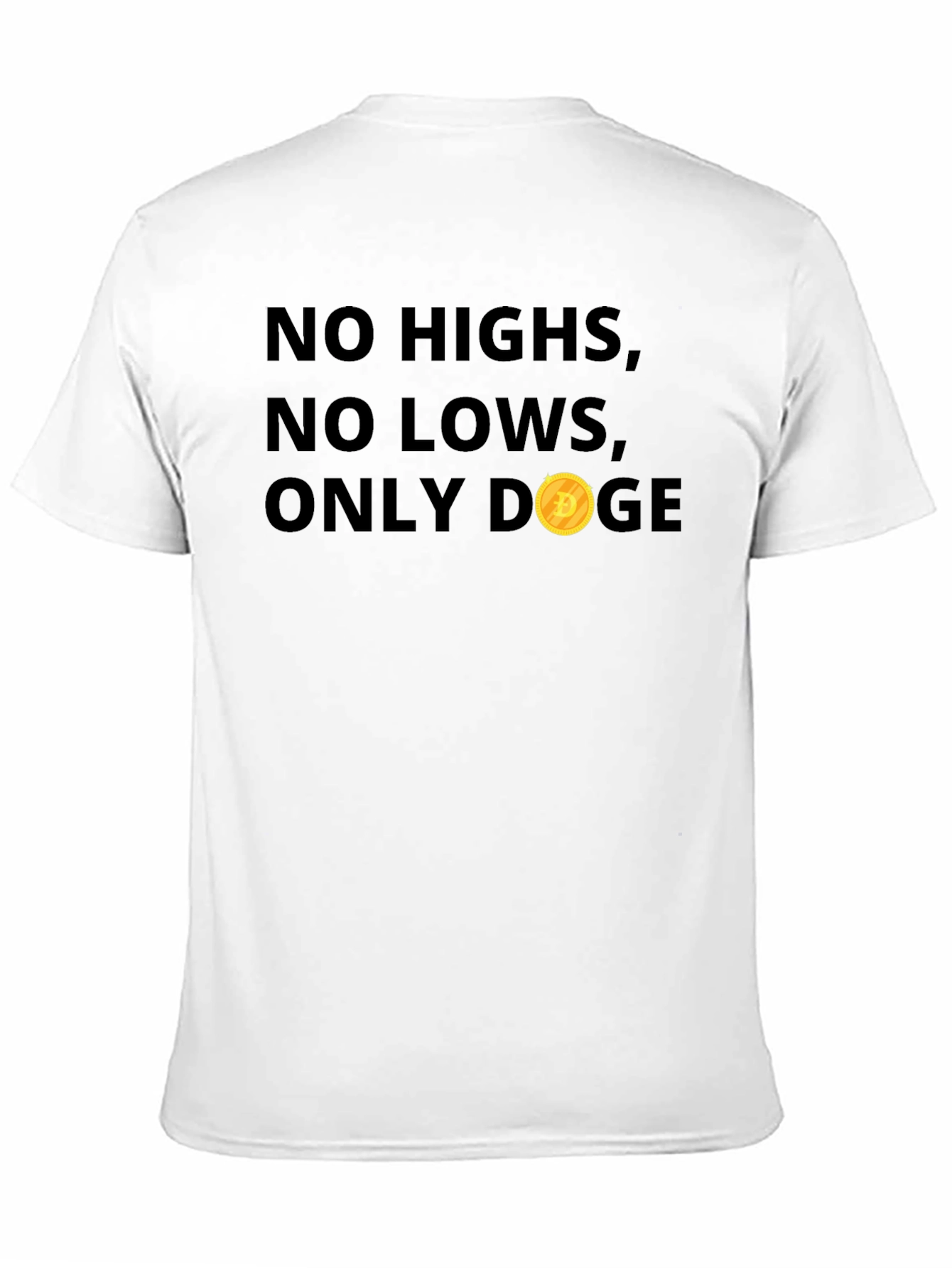 Camiseta Doge: Sin Altos Sin Bajos Solo Doge