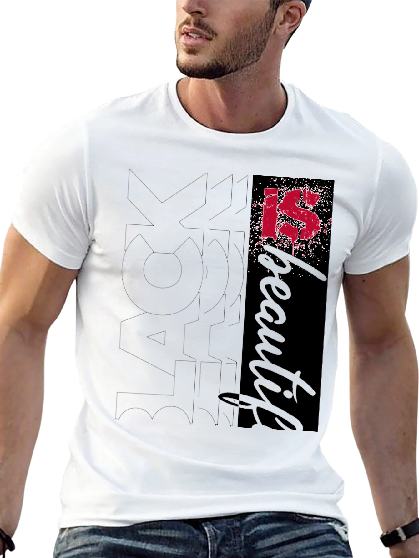 Camiseta Negra Mother is Beautiful