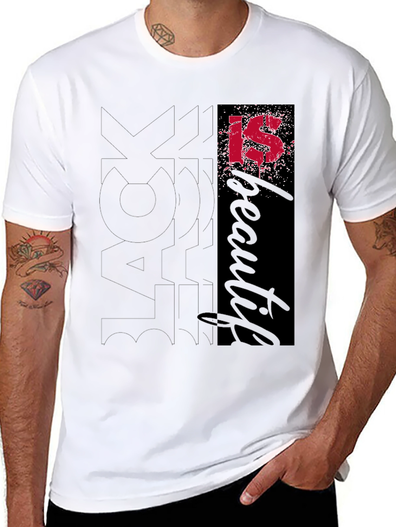 Camiseta Negra Mother is Beautiful