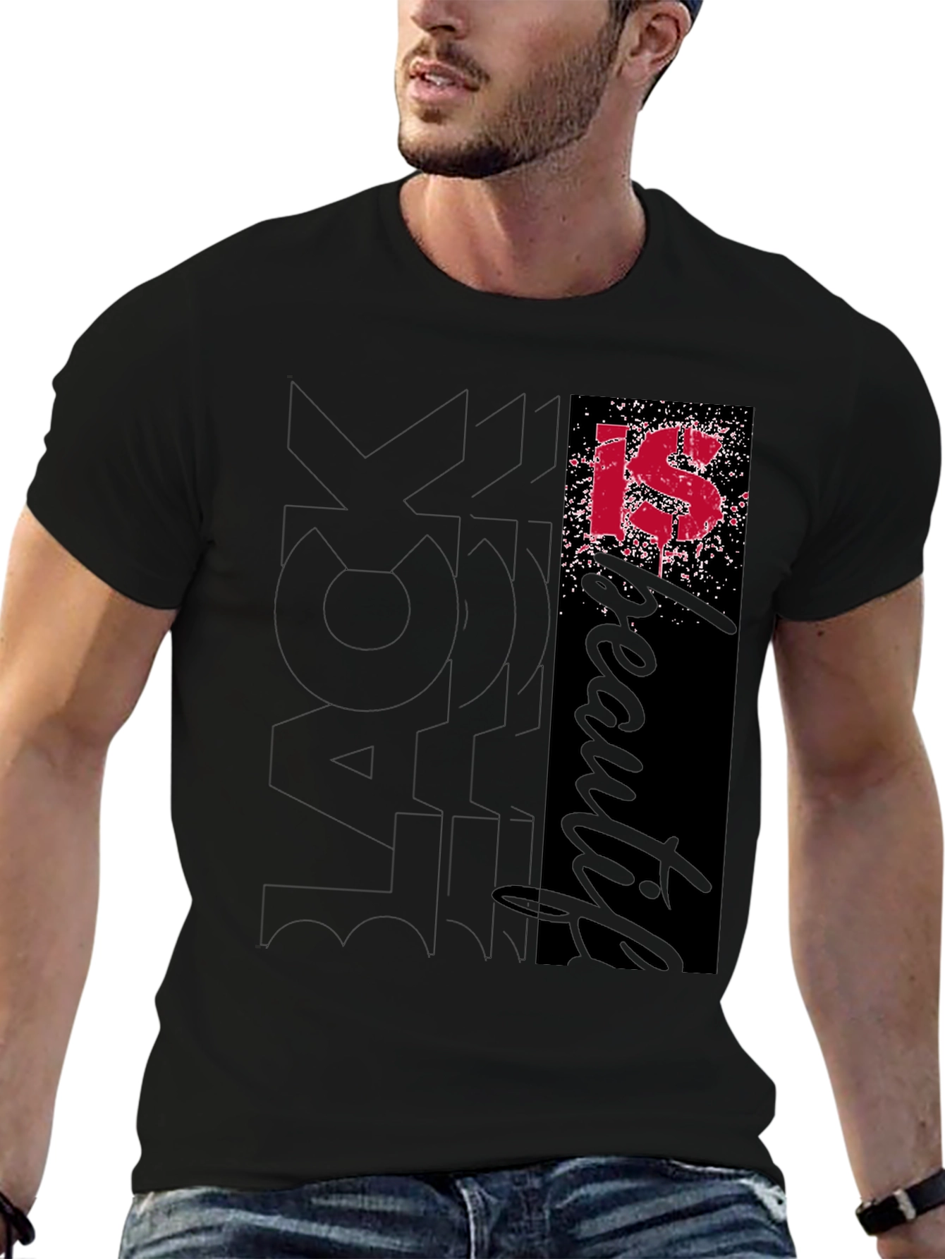 Camiseta Negra Mother is Beautiful