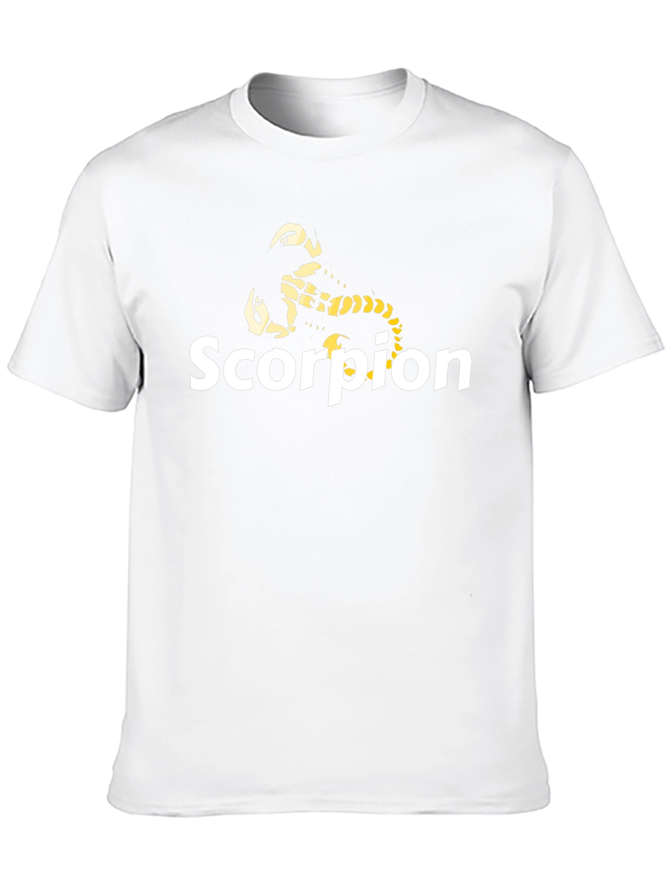 Camiseta Negra Hombre - Diseño Escorpión
