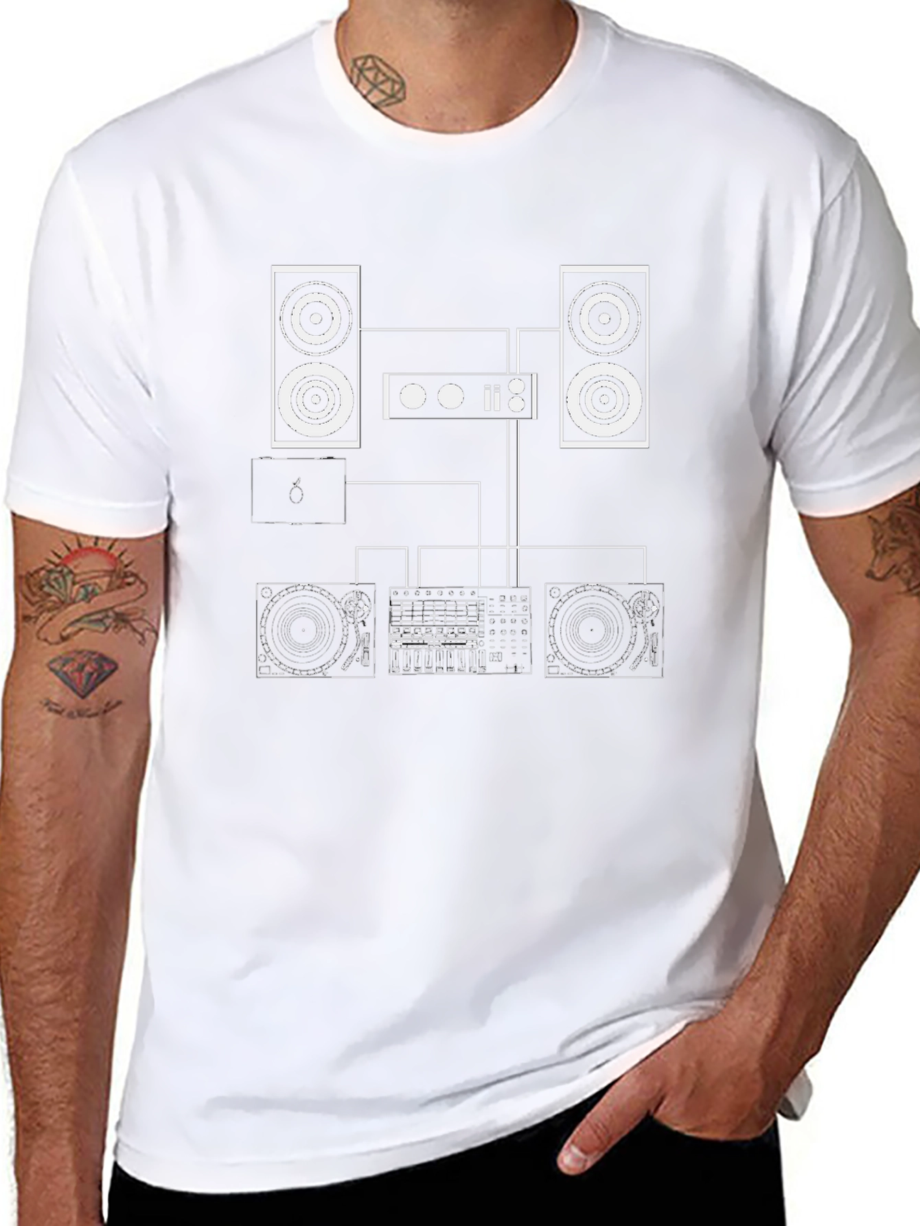 Camiseta DJ: Estilo Musical Urbano