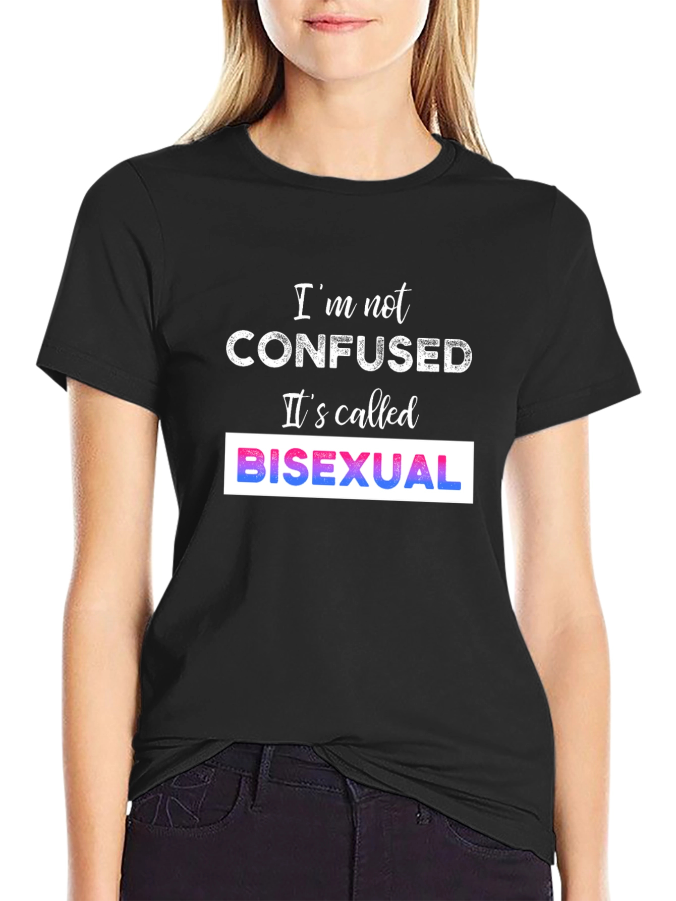 Camiseta Bisexual - No Estoy Confundido