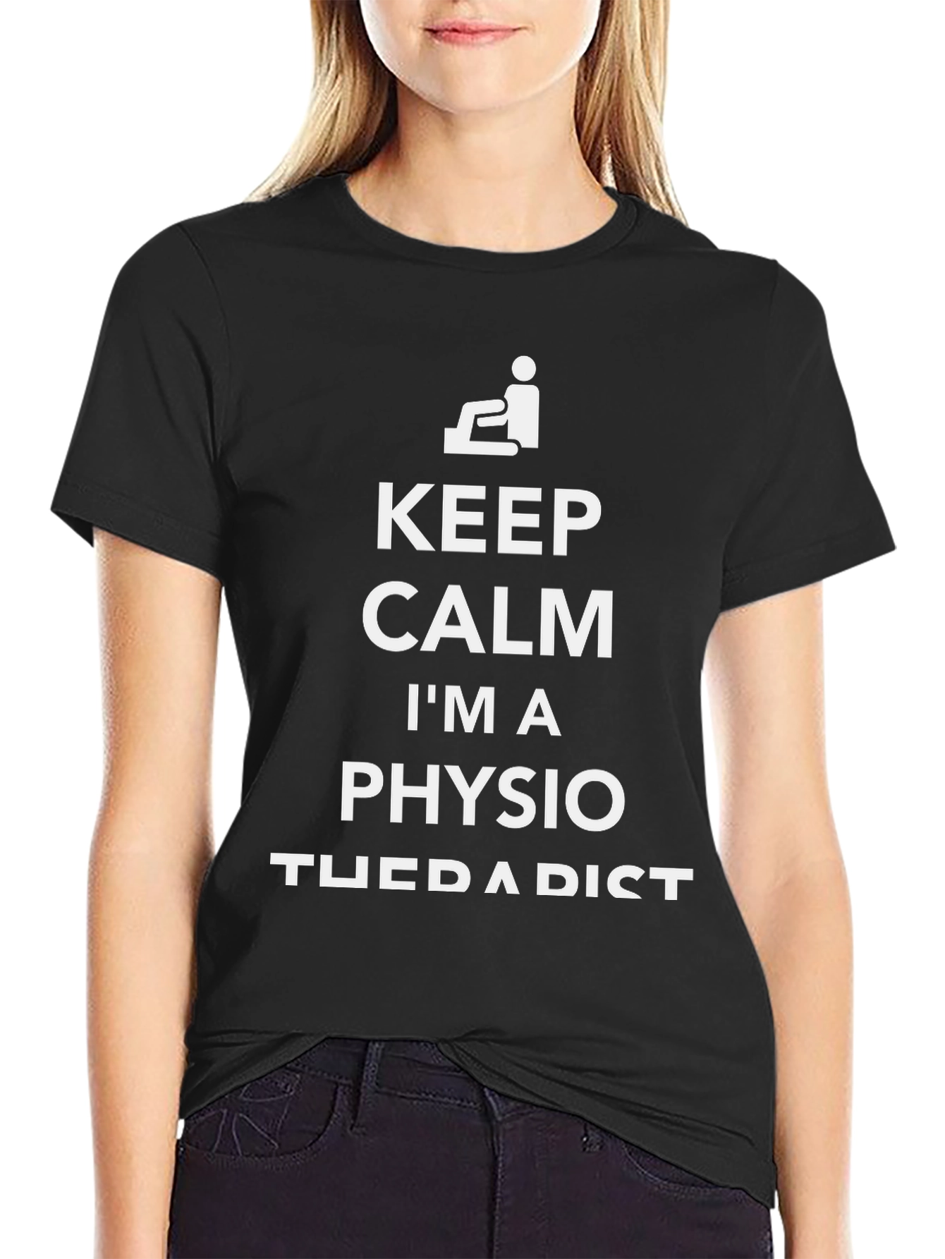 Camiseta Keep Calm Im a Physio