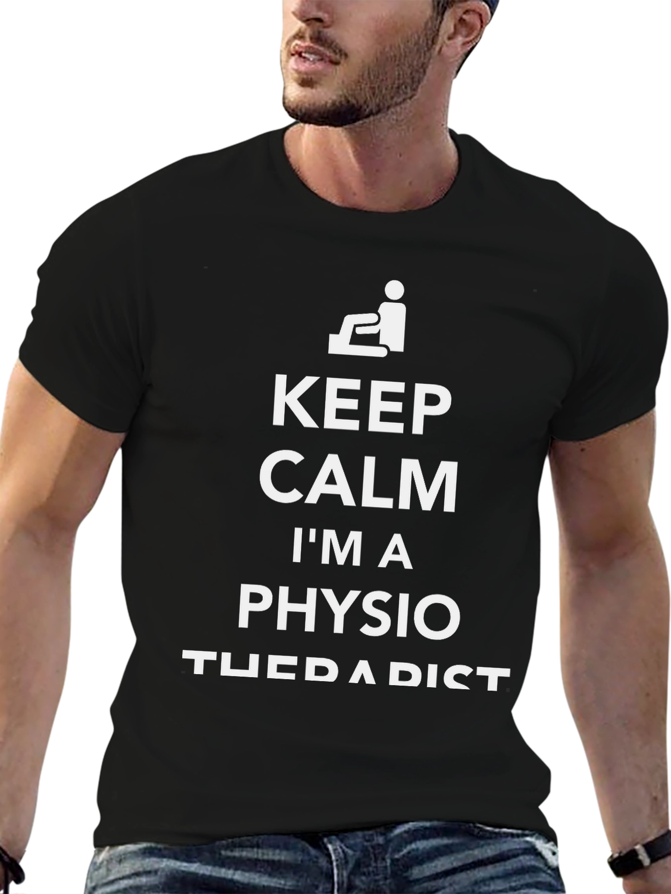 Camiseta Keep Calm Im a Physio