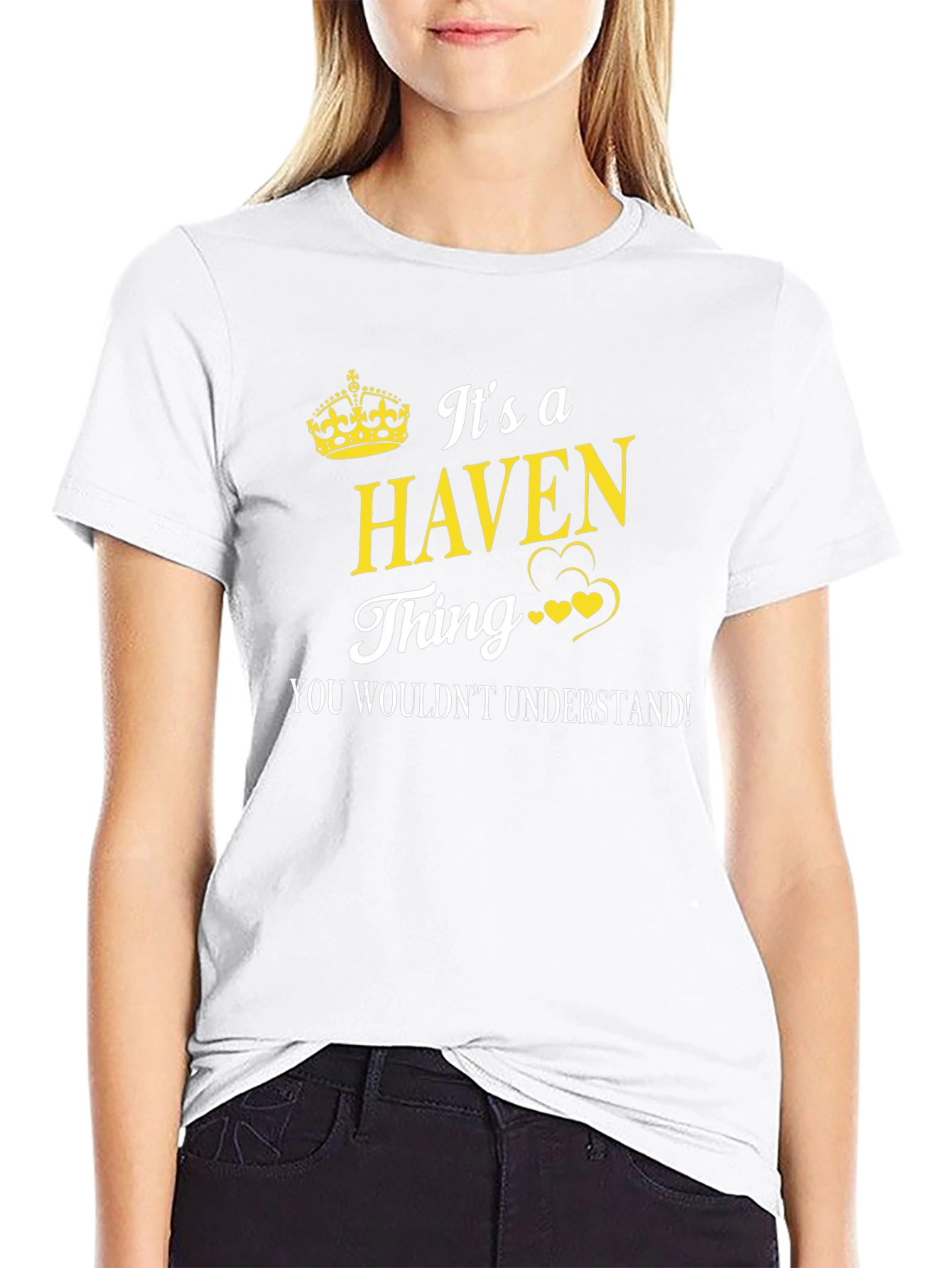 Camiseta Negra Haven Thing - ¡Exclusiva!