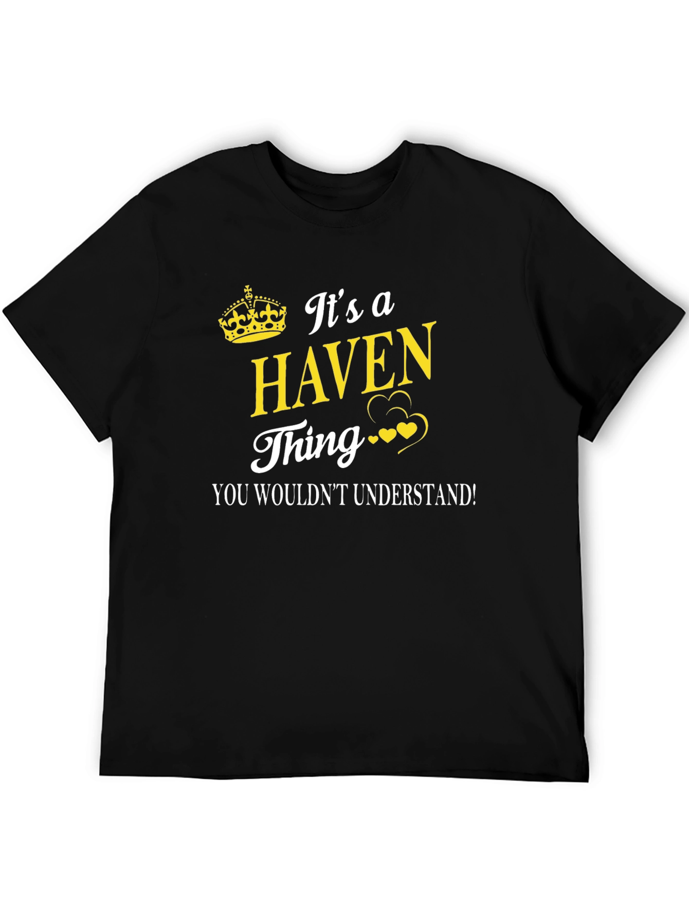 Camiseta Negra Haven Thing - ¡Exclusiva!