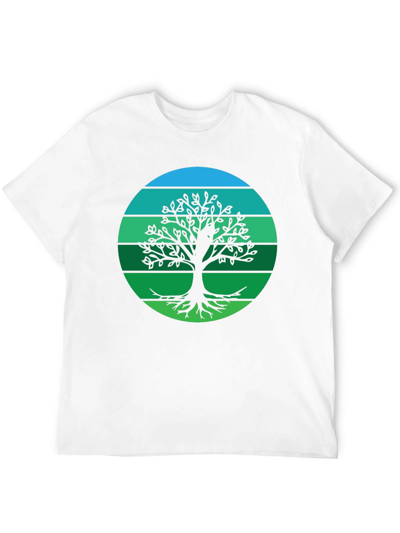 Camiseta Negra Árbol de la Vida Retro