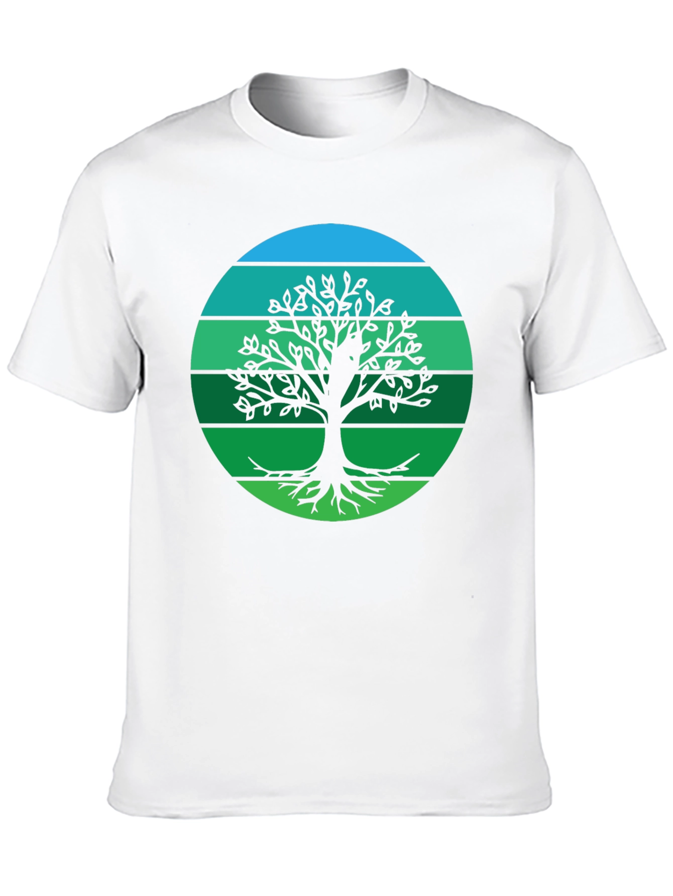Camiseta Negra Árbol de la Vida Retro