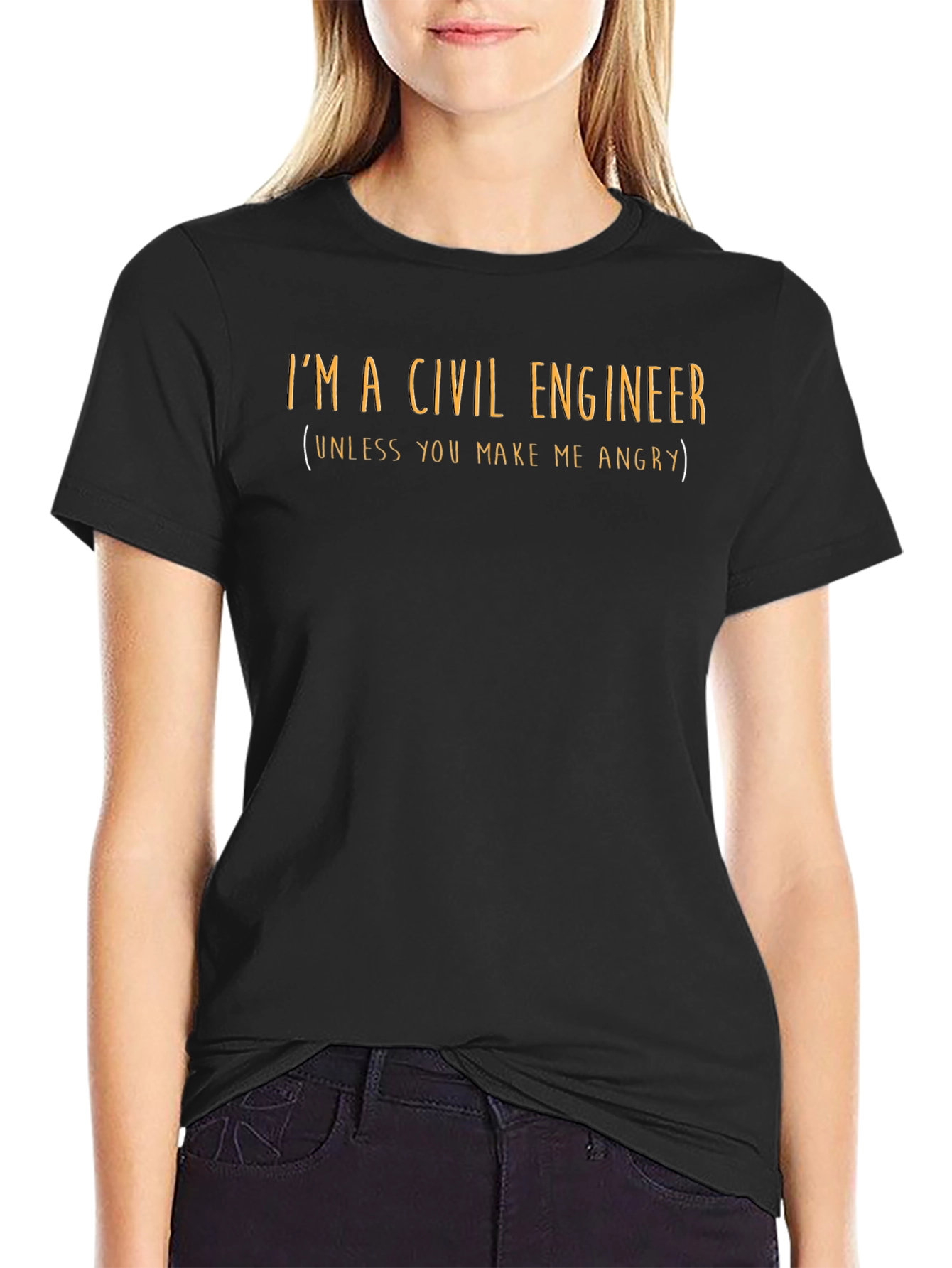 Camiseta Ingeniero Civil - No me hagas enojar