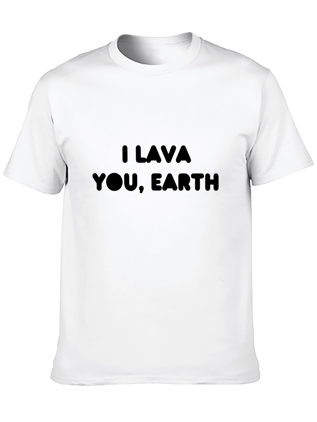 Camiseta Negra I Lava You Earth