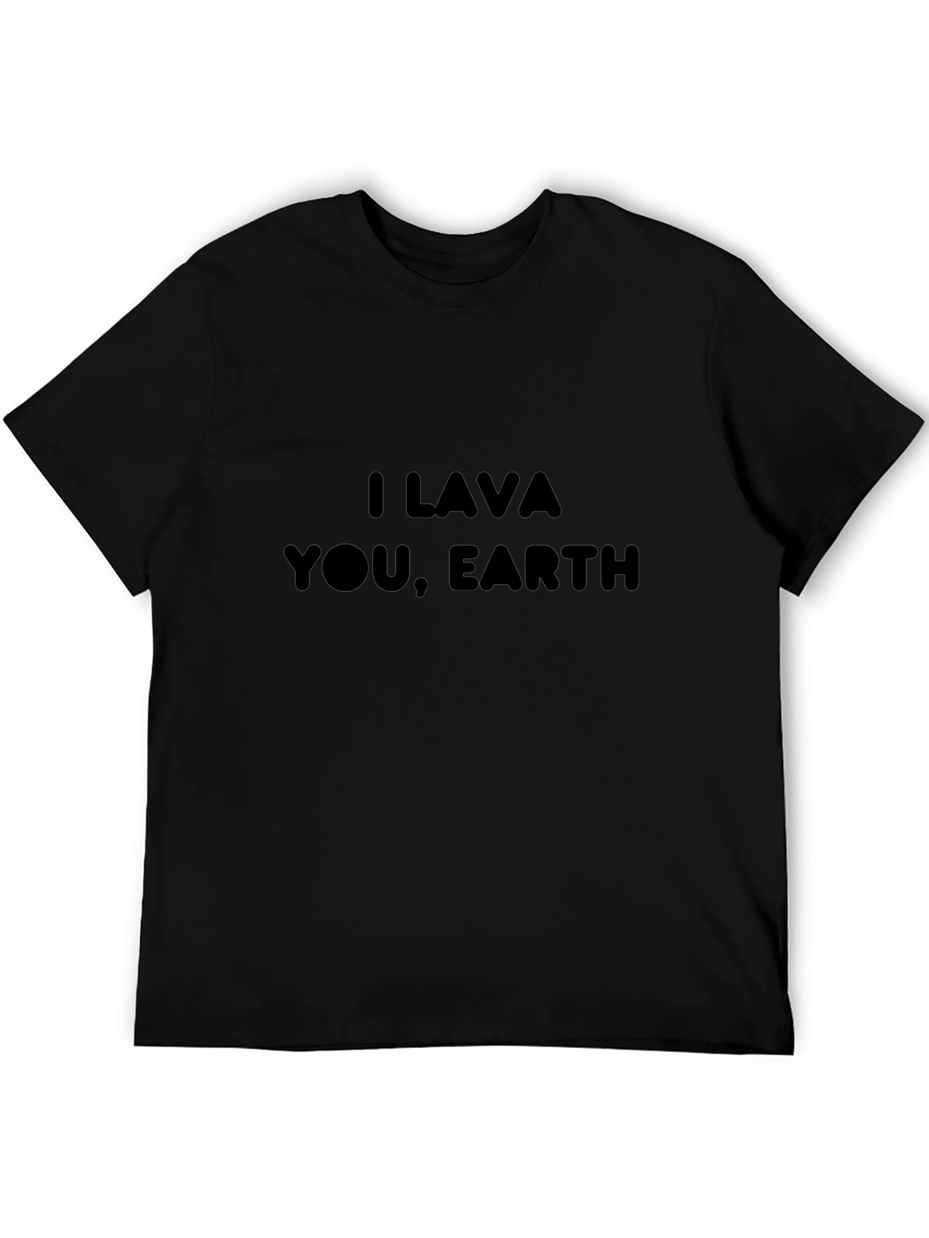 Camiseta Negra I Lava You Earth