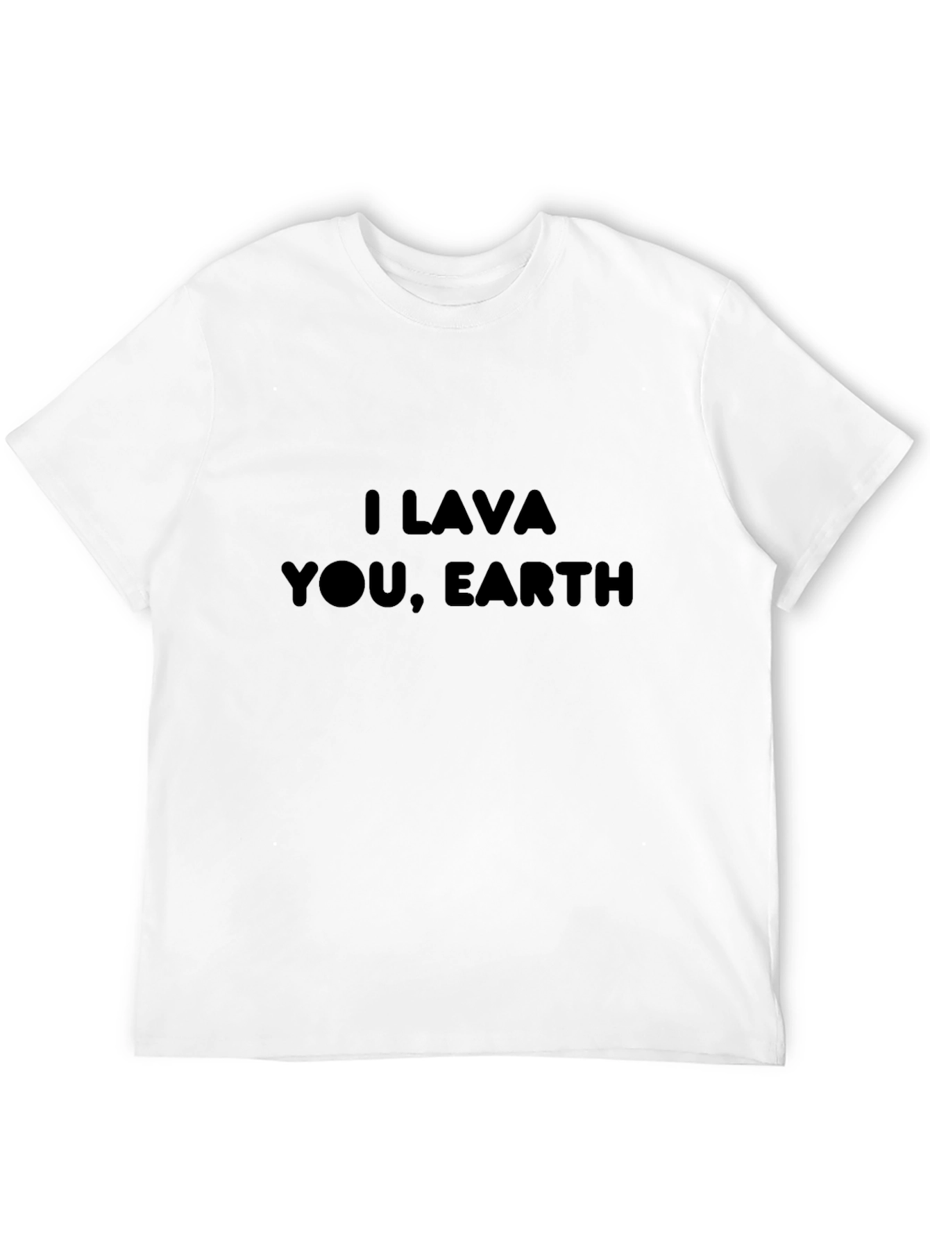 Camiseta Negra I Lava You Earth