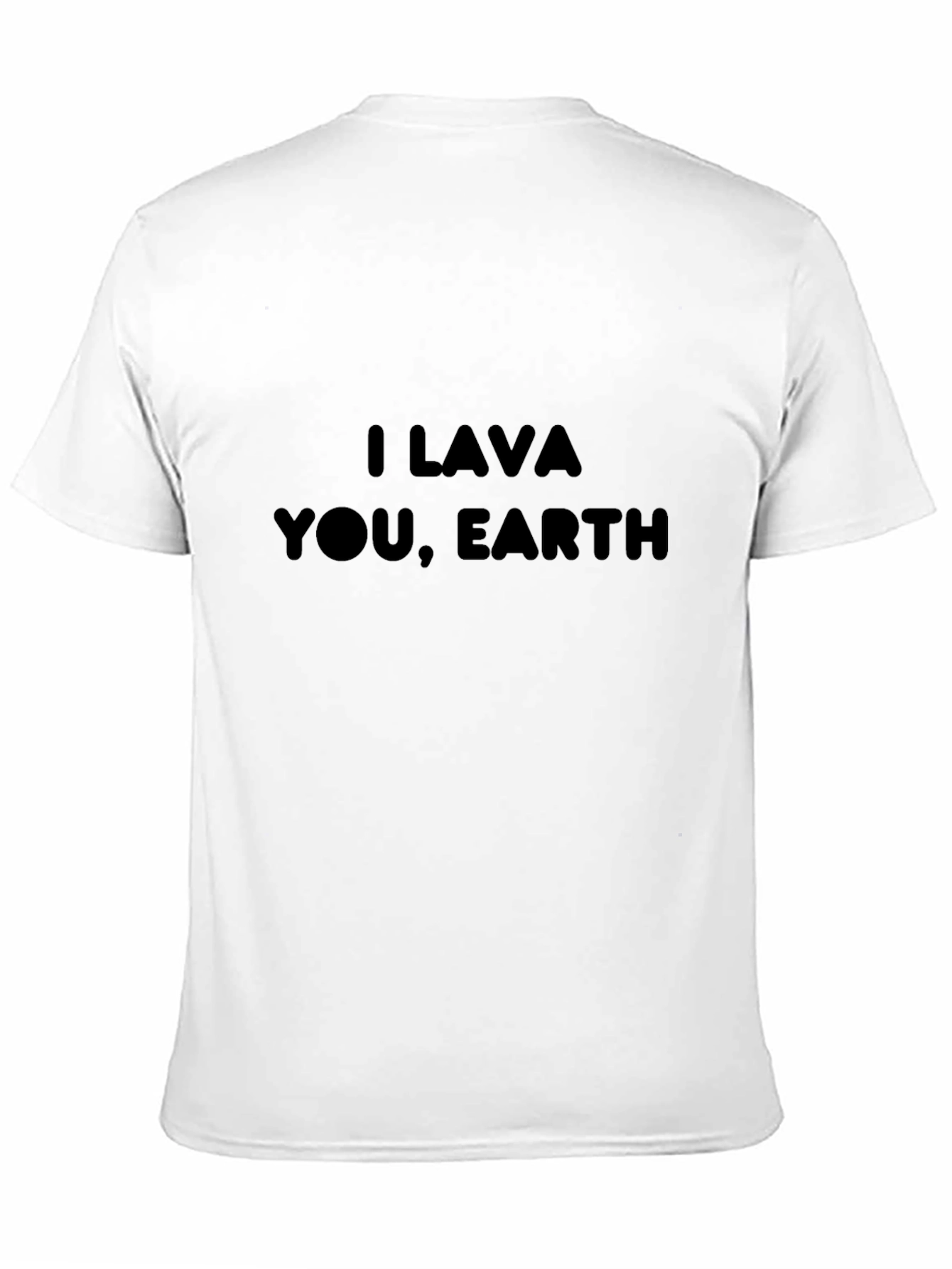 Camiseta Negra I Lava You Earth