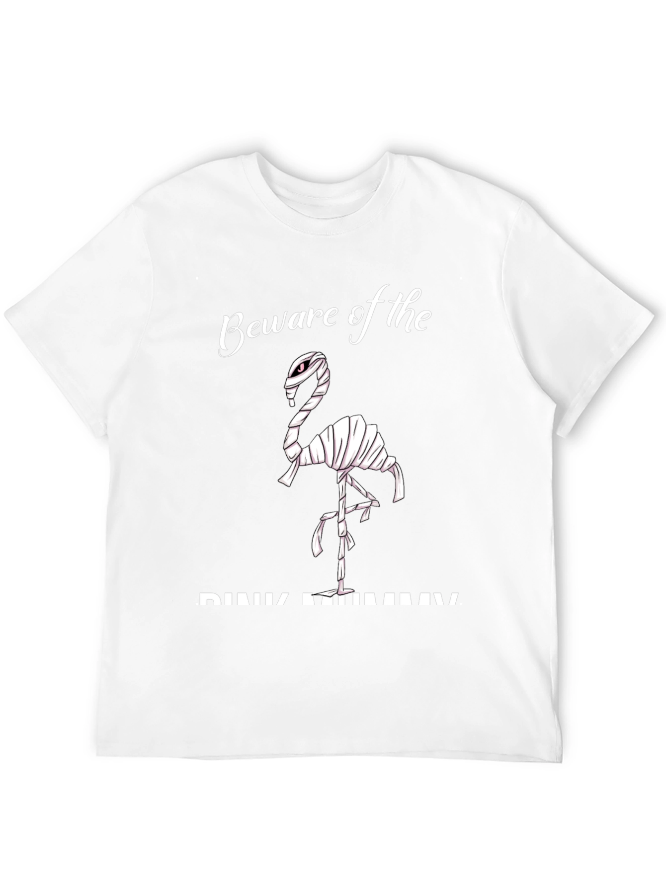 Camiseta Negra - Flamingo Momia